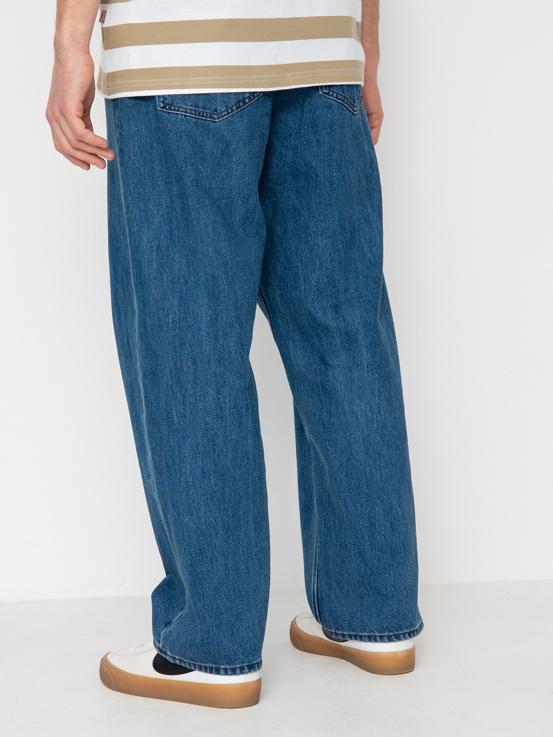 Volcom Billow Denim Pants (oliver mid blue)