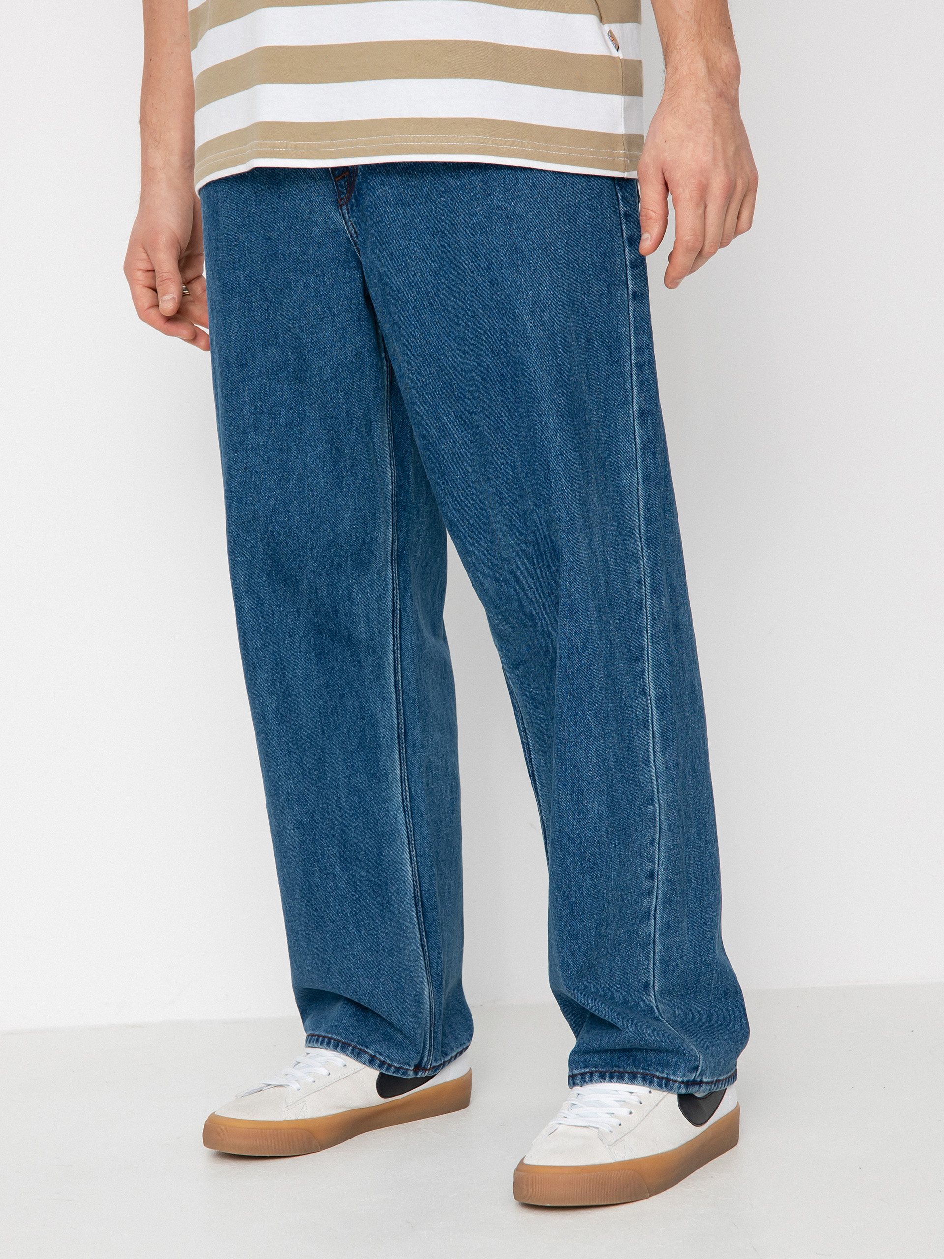 Volcom Billow Denim Pants (oliver mid blue)