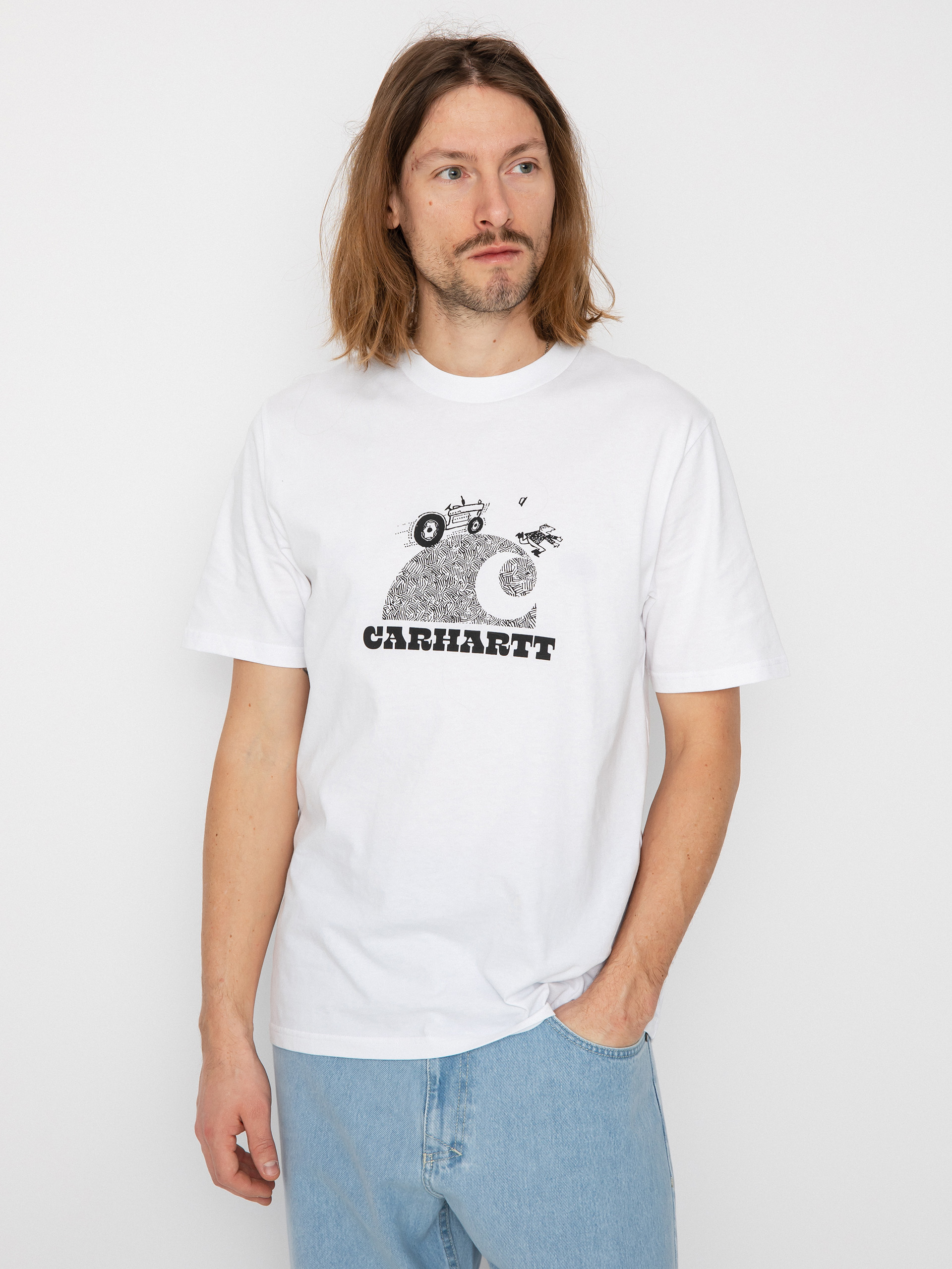 Carhartt WIP Harvester T-shirt (white)