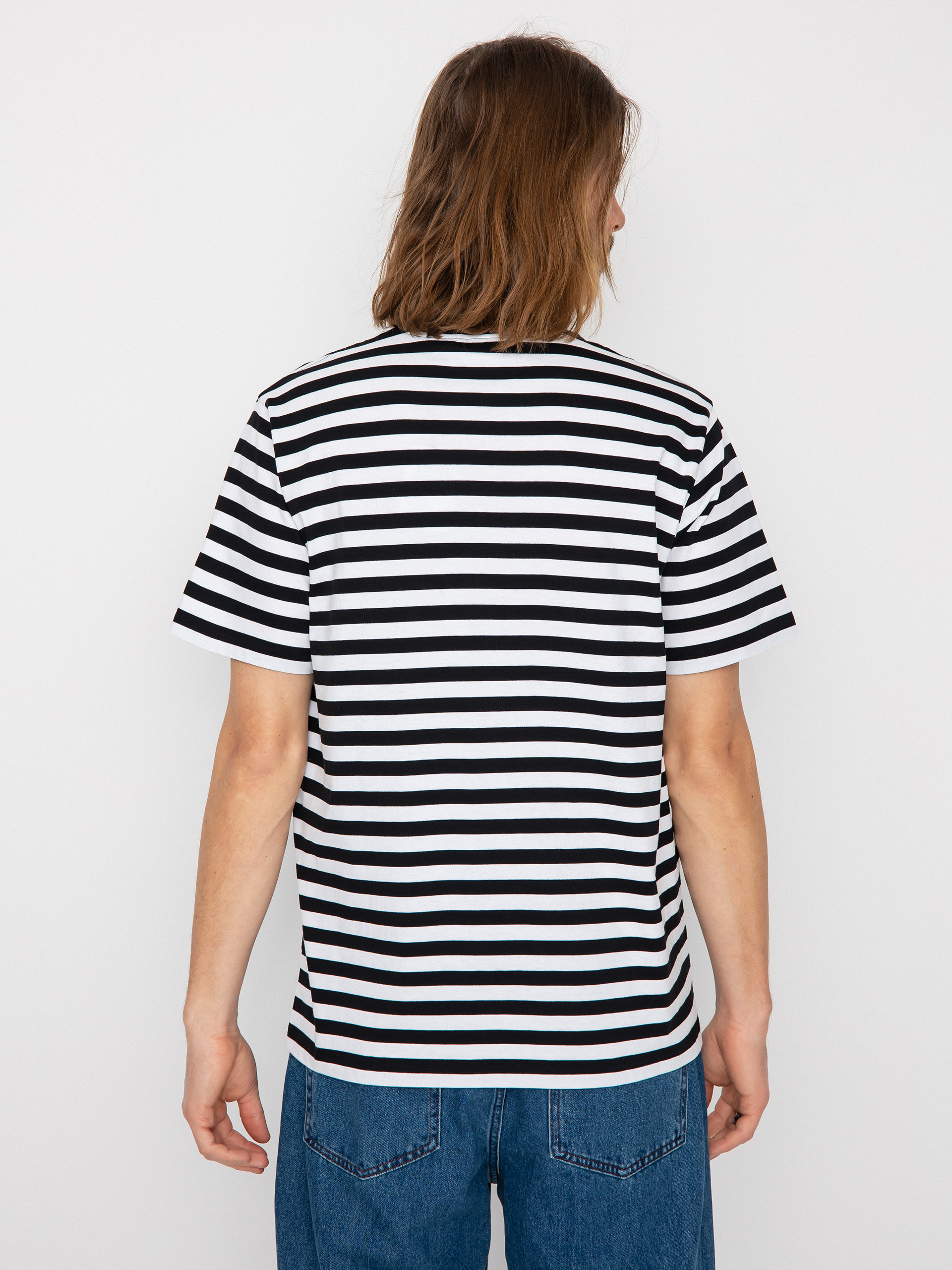 Carhartt WIP Scotty Pocket T-shirt (scotty stripe black/white)