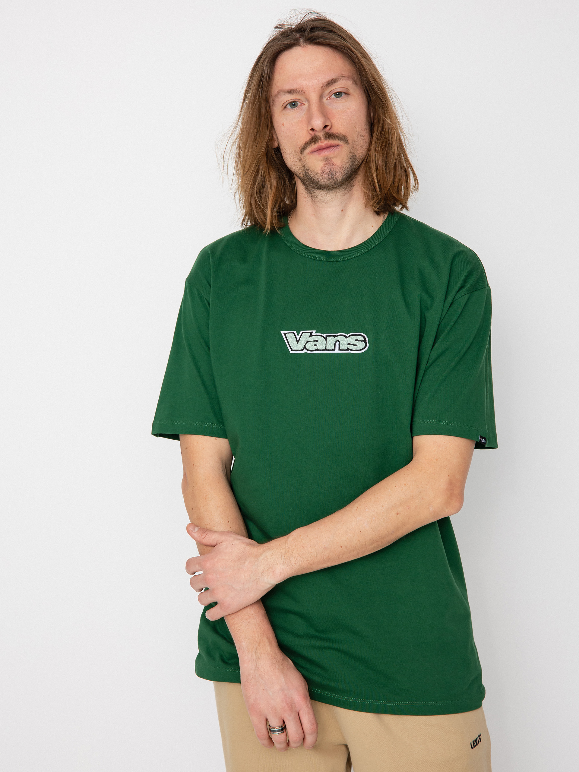 Vans Letterman Patch T-Shirt (eden)