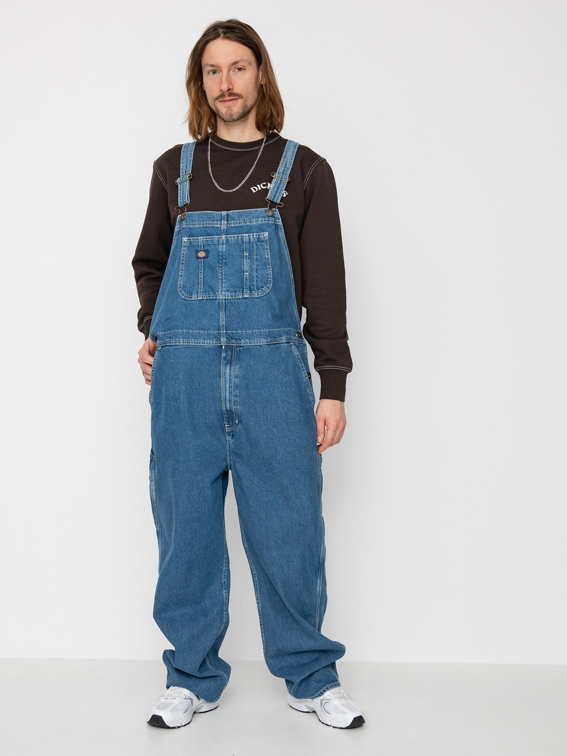 Dickies Classic Denim Bib Hose (classic blue)