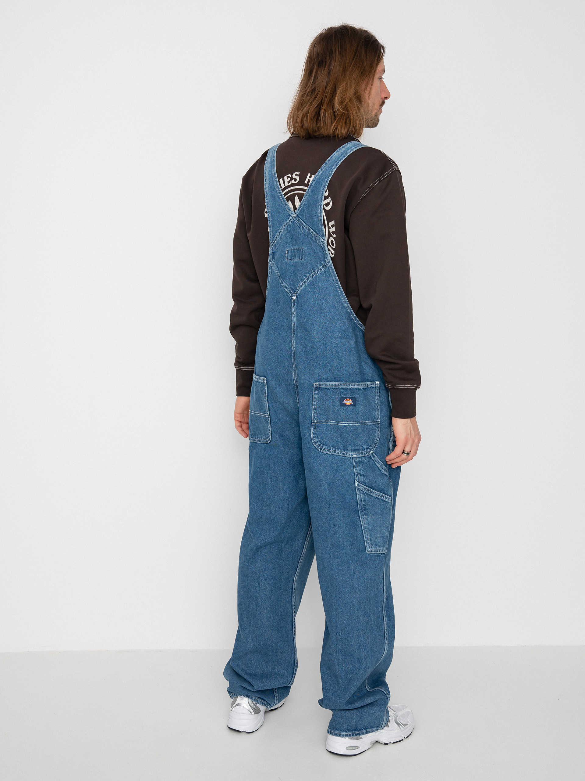 Dickies Classic Denim Bib Pants (classic blue)