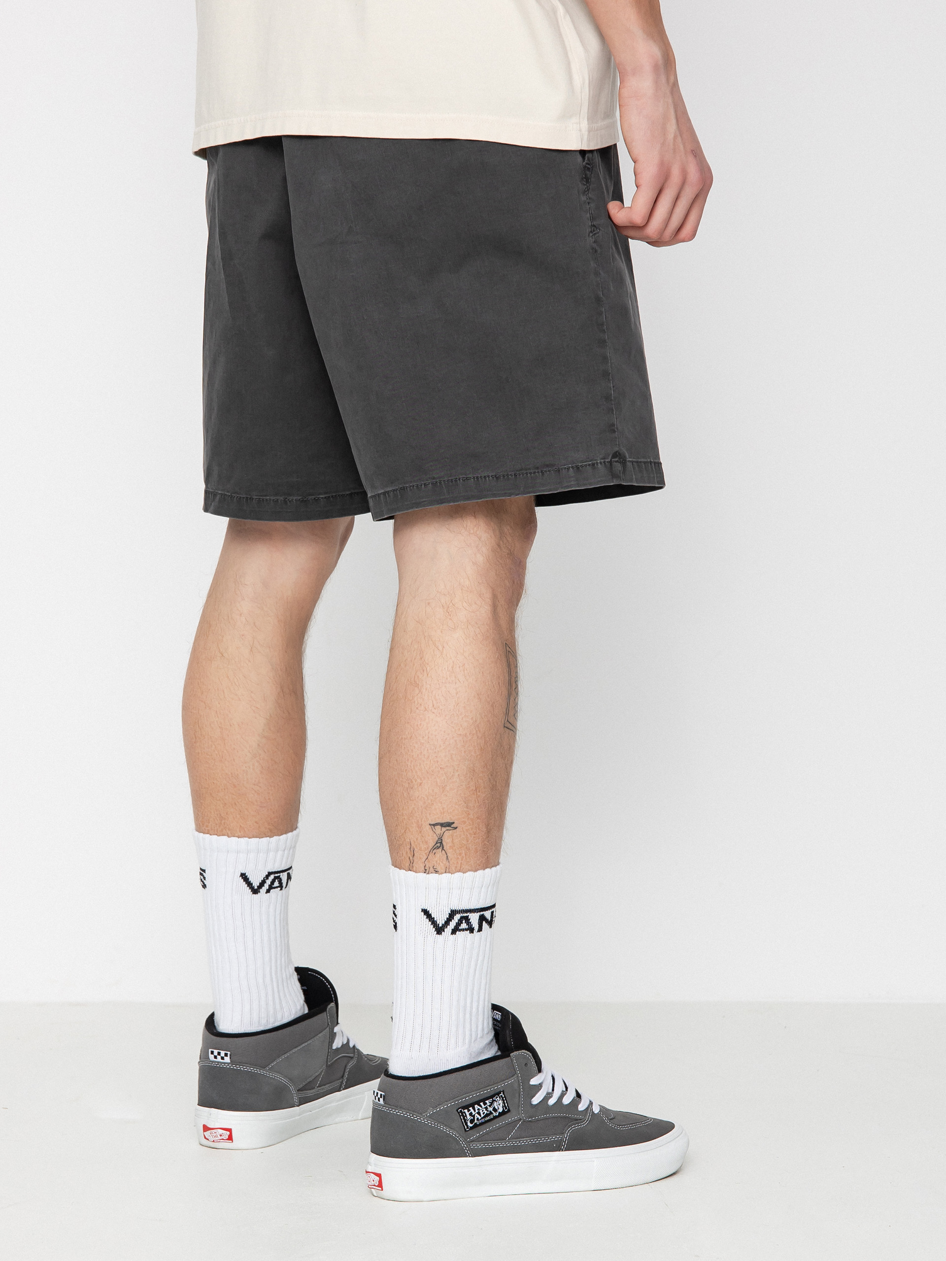 Vans Range Salt Wash Relaxed Elastic Shorts (asphalt)