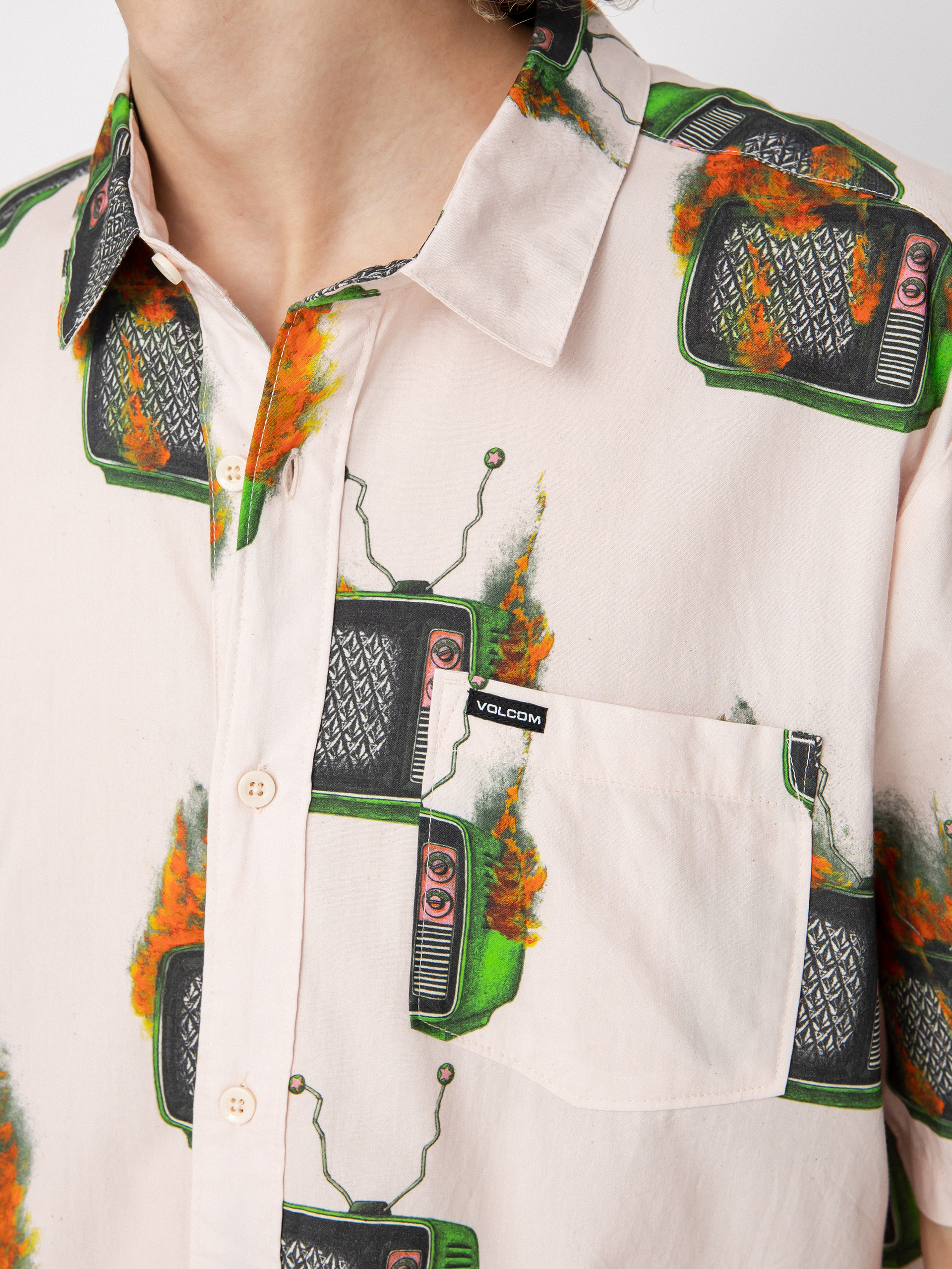 Volcom Fa J Hager Shirt (whitecap grey)