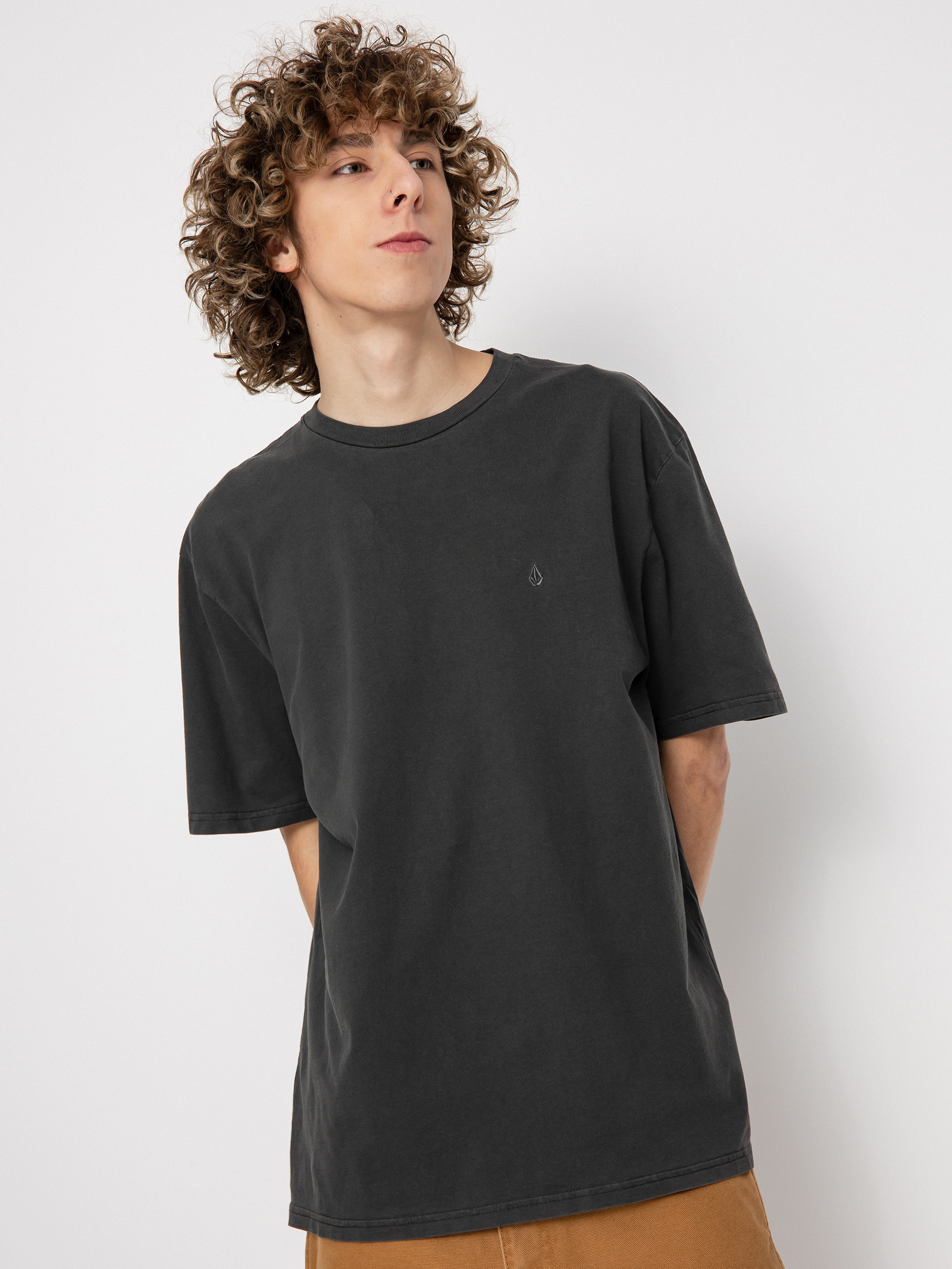 Volcom Solid Stone Emb T-shirt (black)