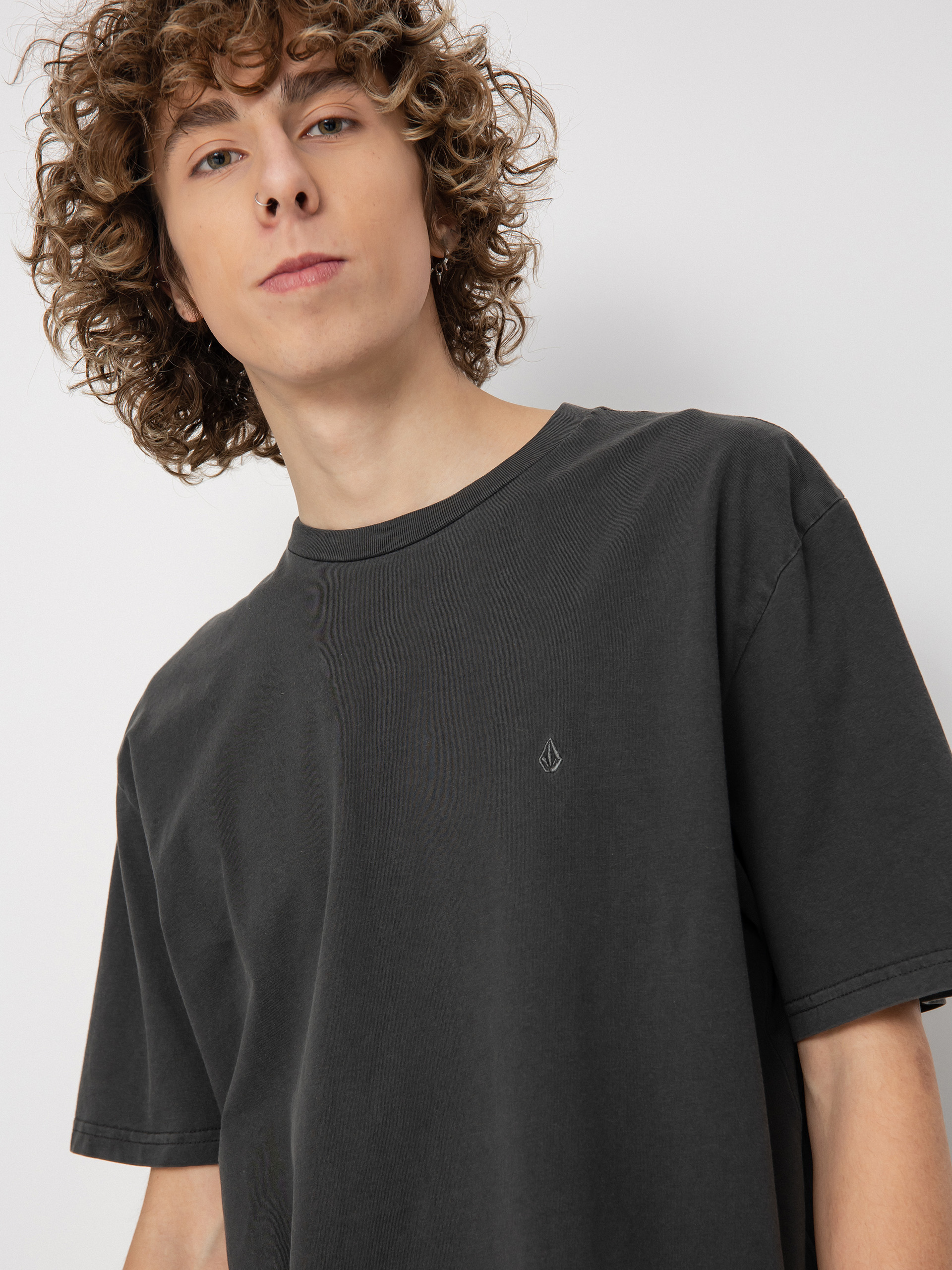 Volcom Solid Stone Emb T-shirt (black)