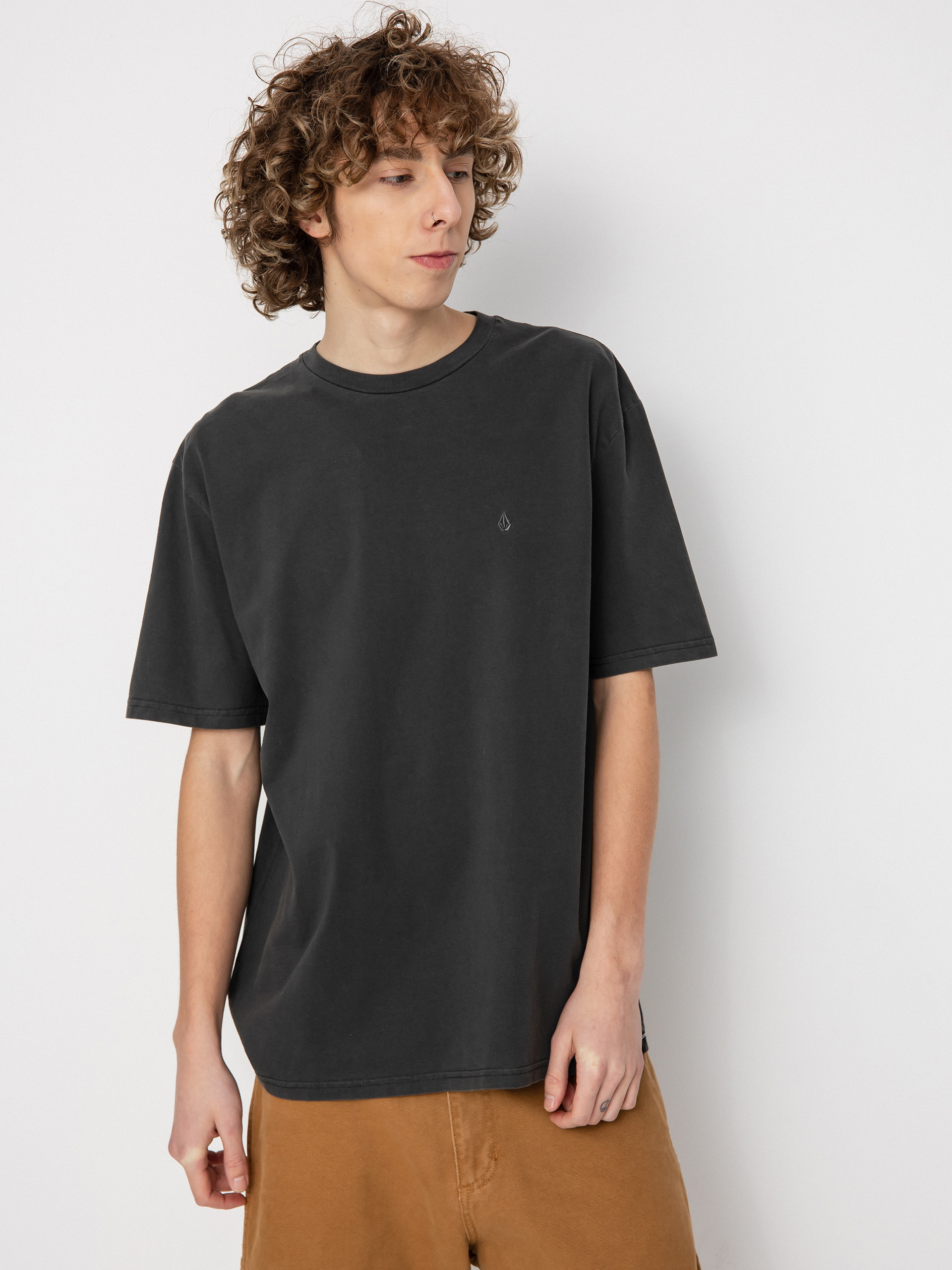 Volcom Solid Stone Emb T-shirt (black)