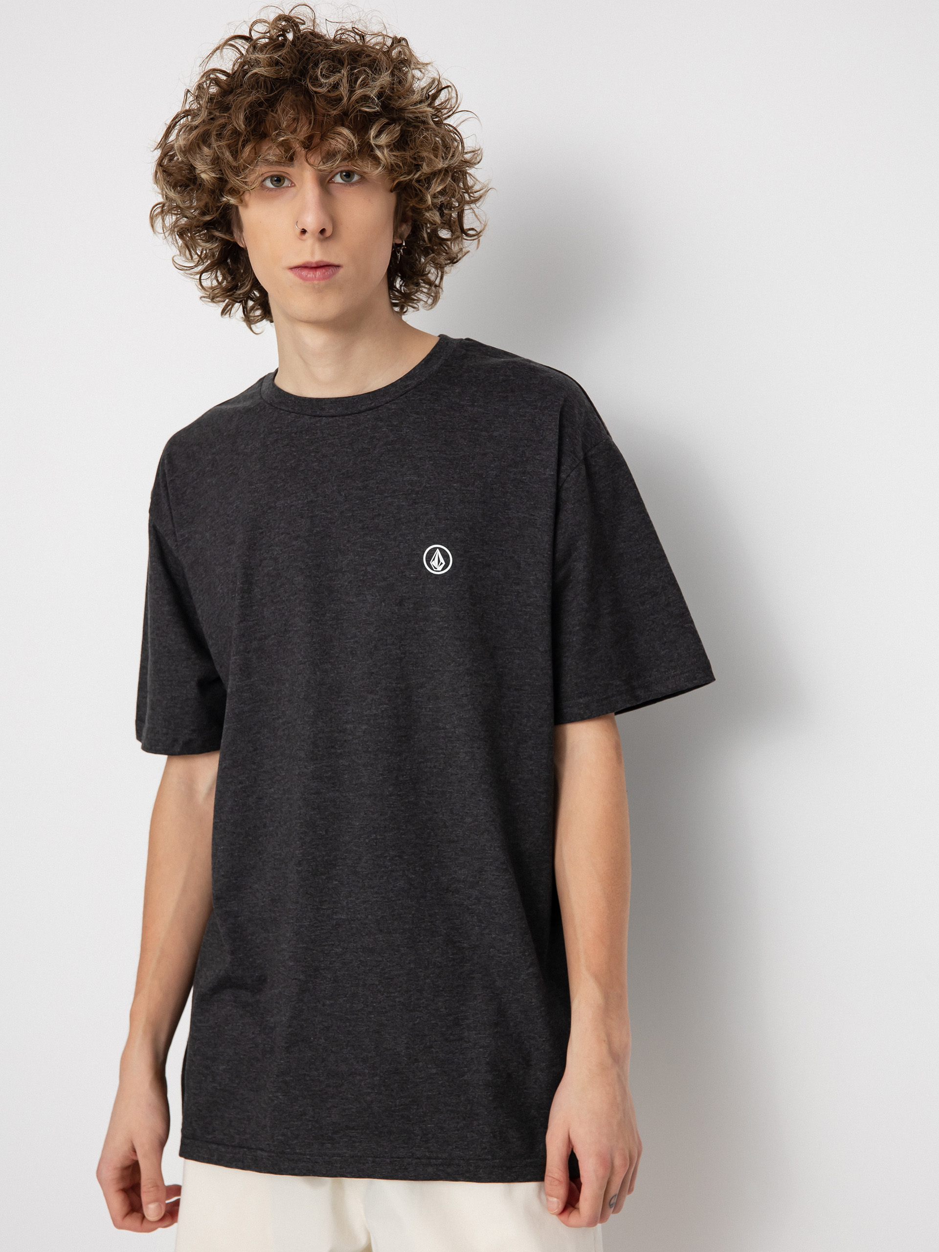 Volcom Circle Blanks Hth T-Shirt (heather black)