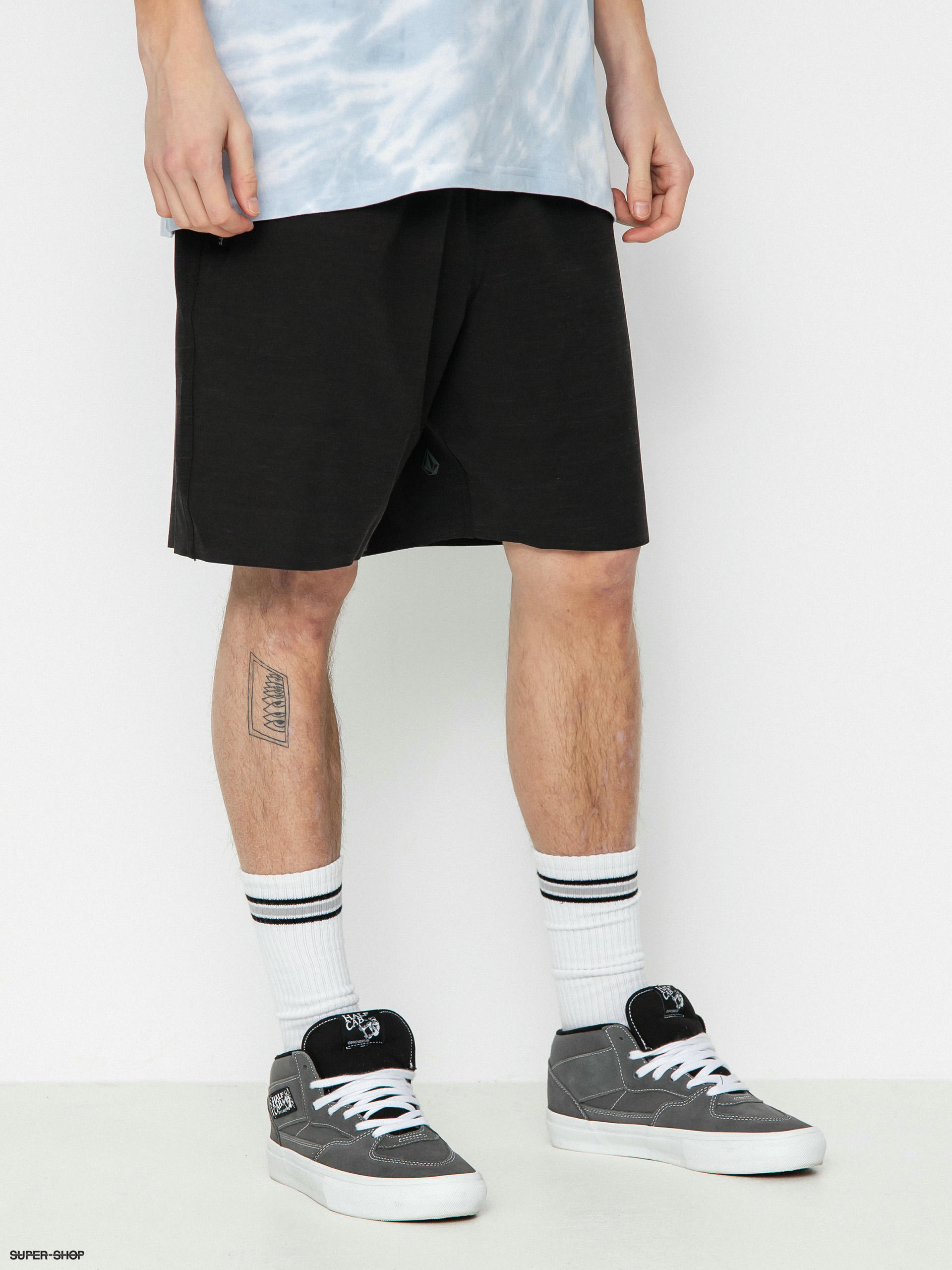 Volcom Wrecpack Hybrid 19 Shorts (black)