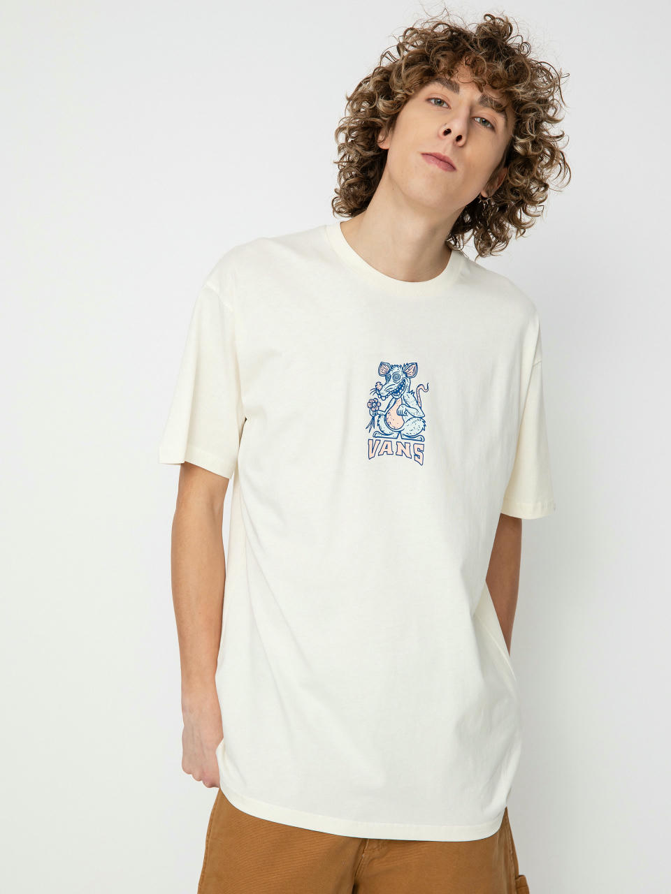 Vans Trippy Rat T-shirt (antique white)