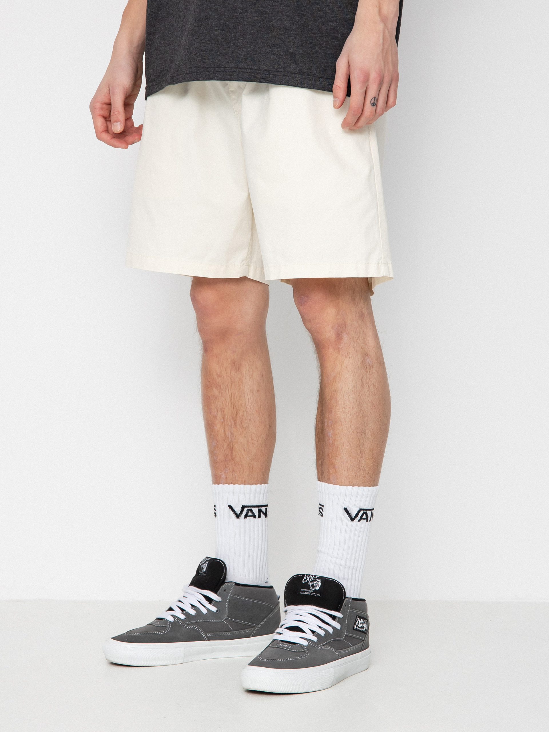 Vans Range Relaxed Elastic Shorts (antique white)