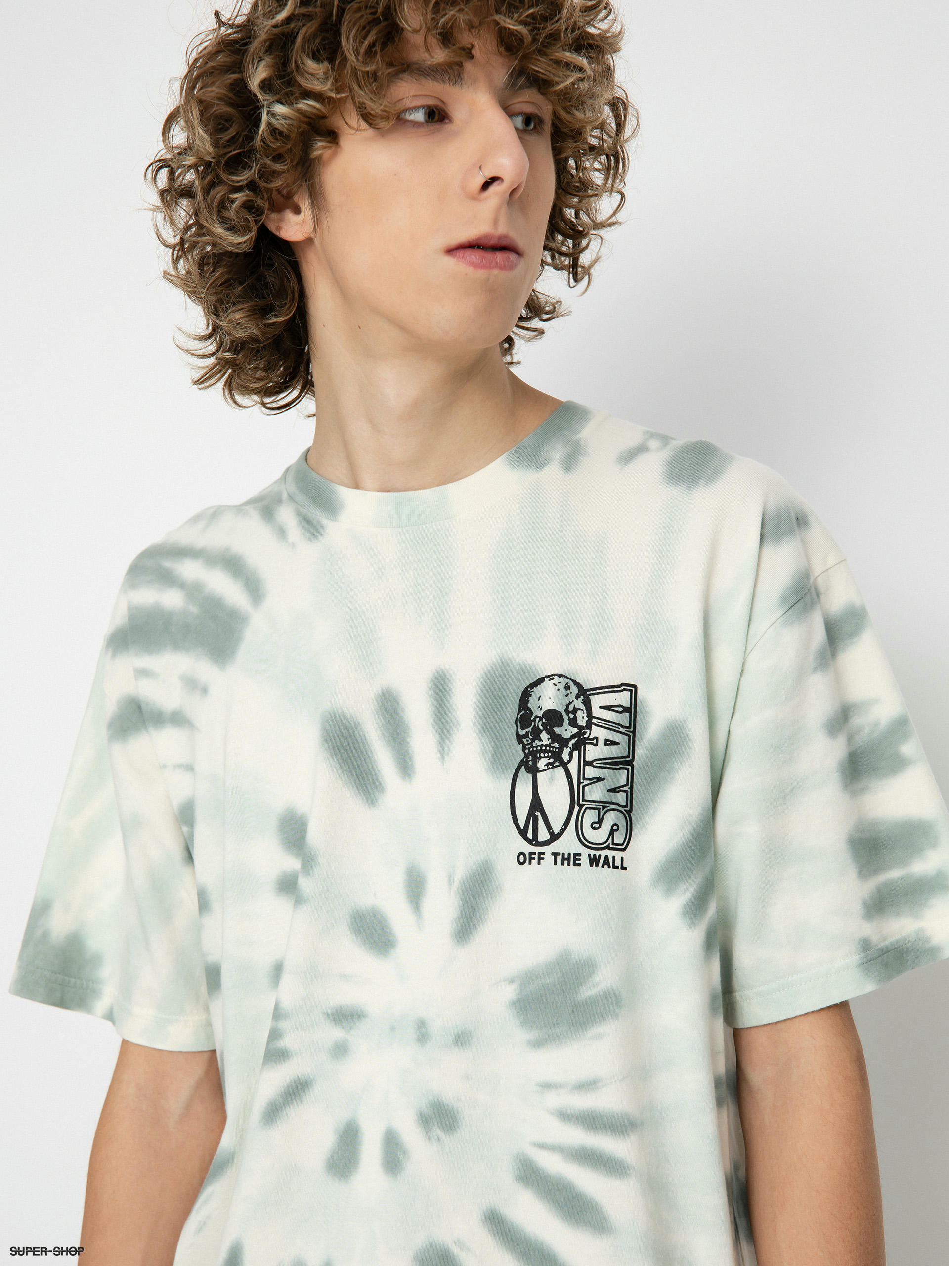 Vans off the wall 2024 tie dye shirt