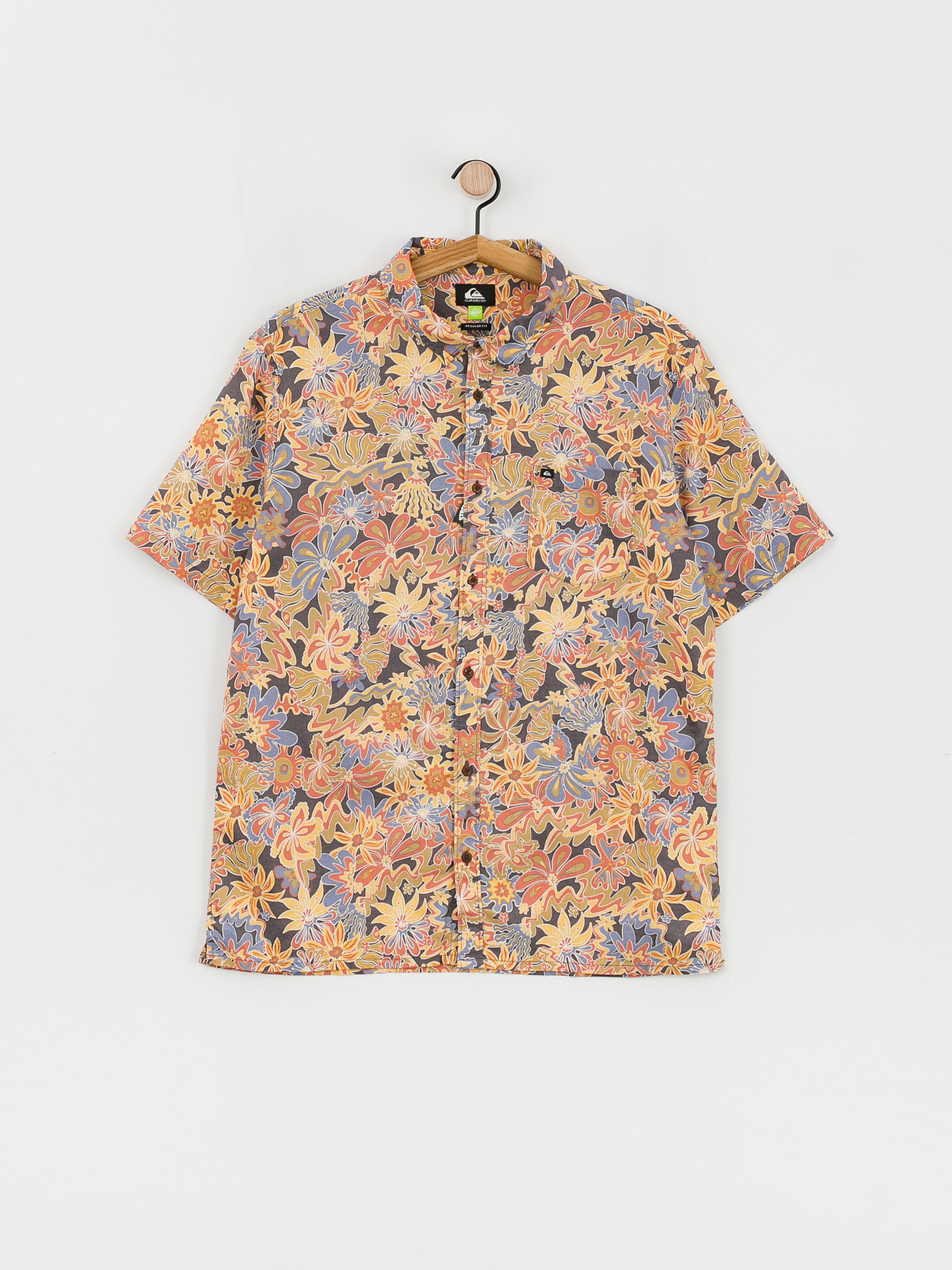 Quiksilver Surfadelica Hemd (dkslatesurf)