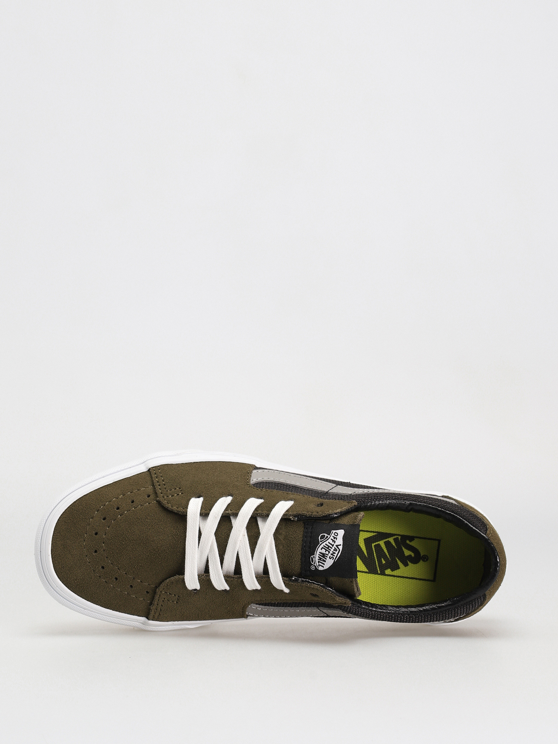 Vans Sk8 Low Shoes (2 tone olive/black)