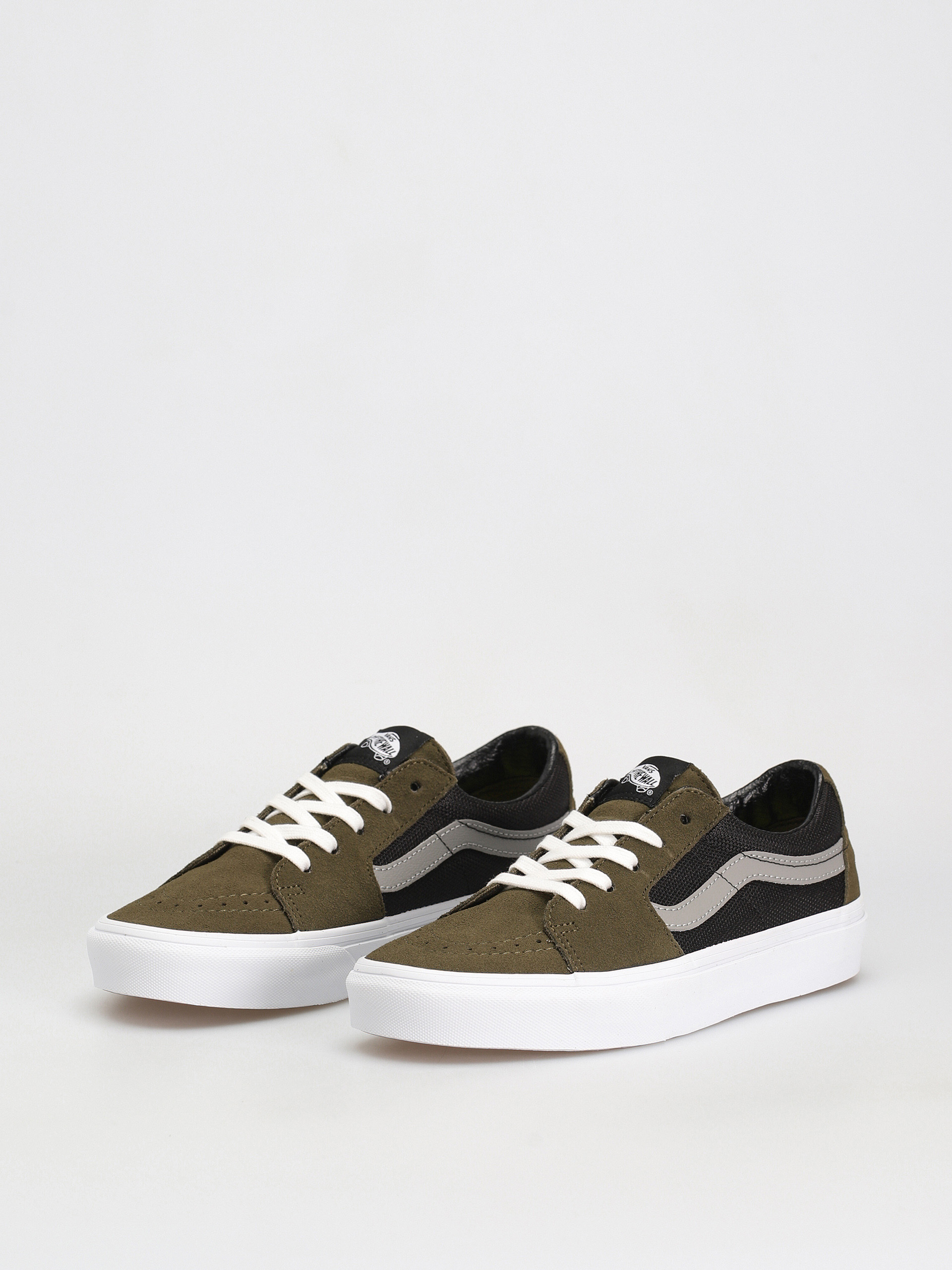 Vans Sk8 Low Shoes (2 tone olive/black)