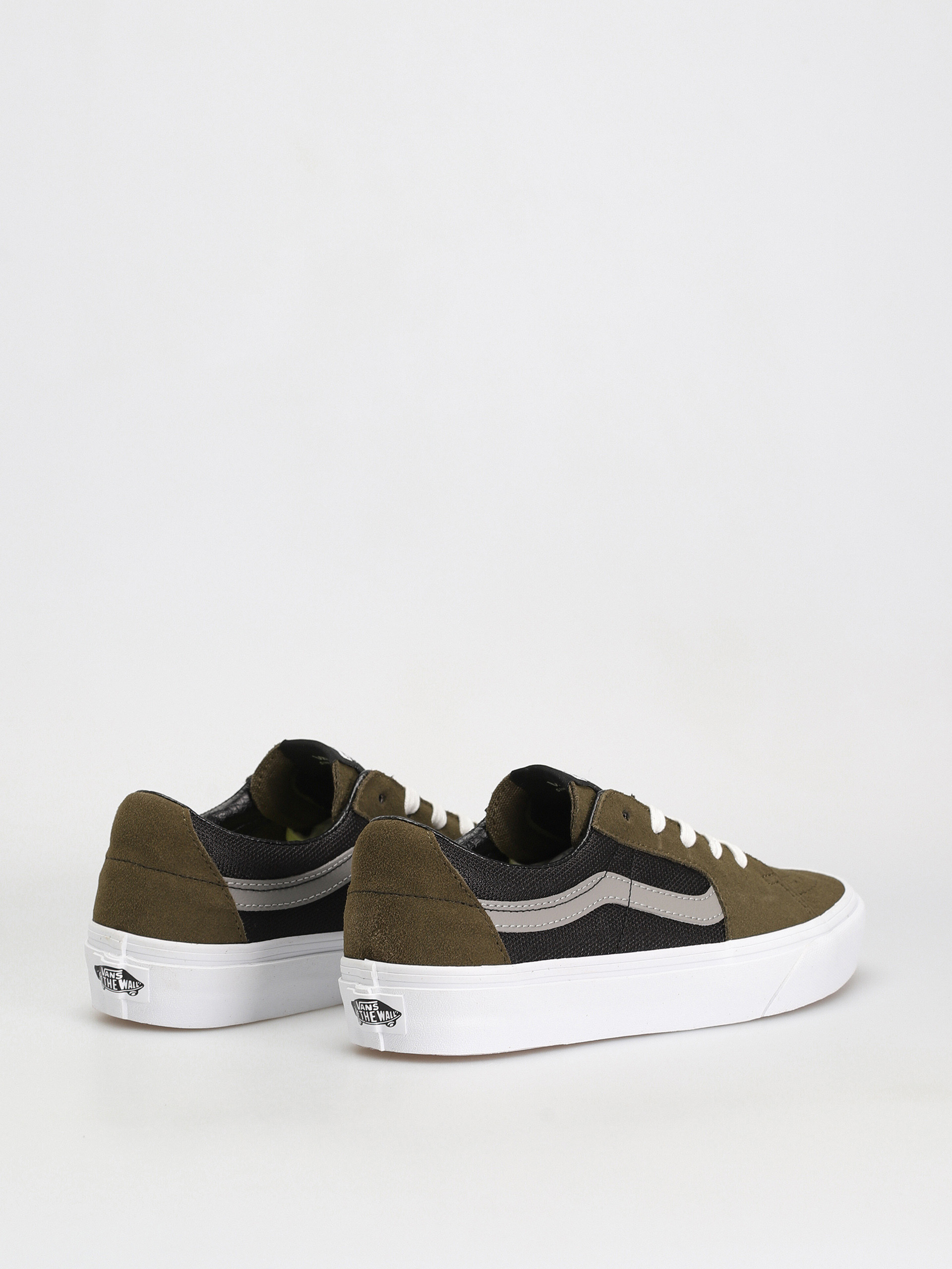 Vans Sk8 Low Shoes (2 tone olive/black)