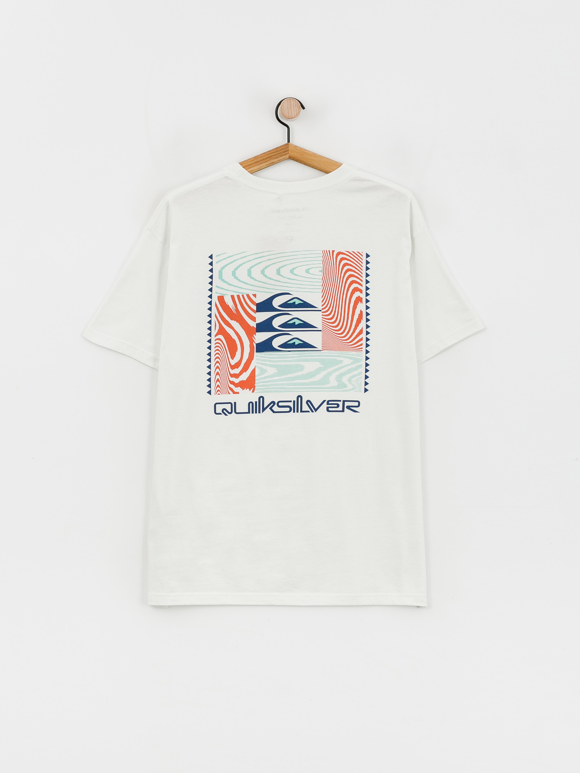 Quiksilver Warped Patterns T-shirt (snow white)