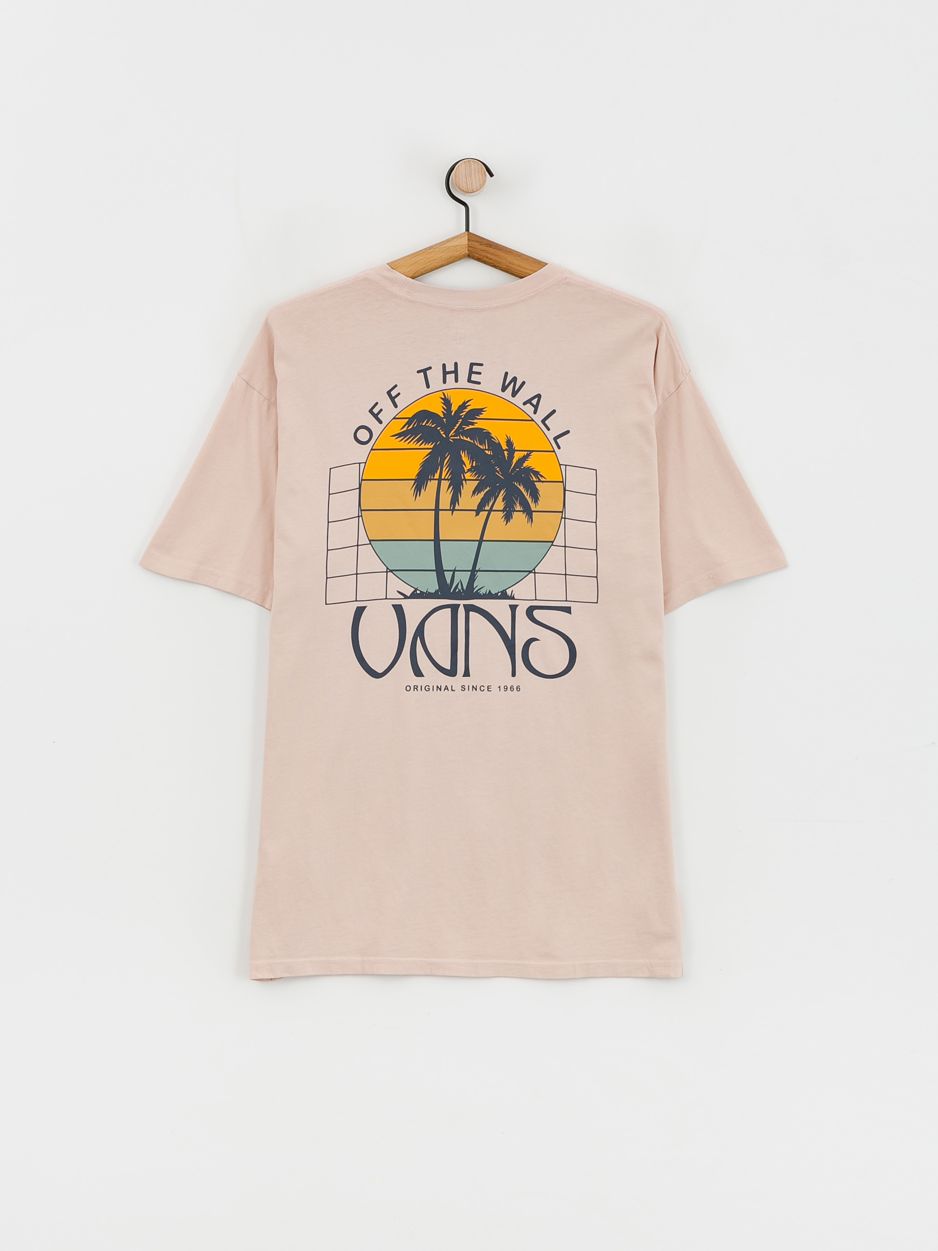 Vans Sunset Dual Palm Vintage T-shirt (rose smoke)