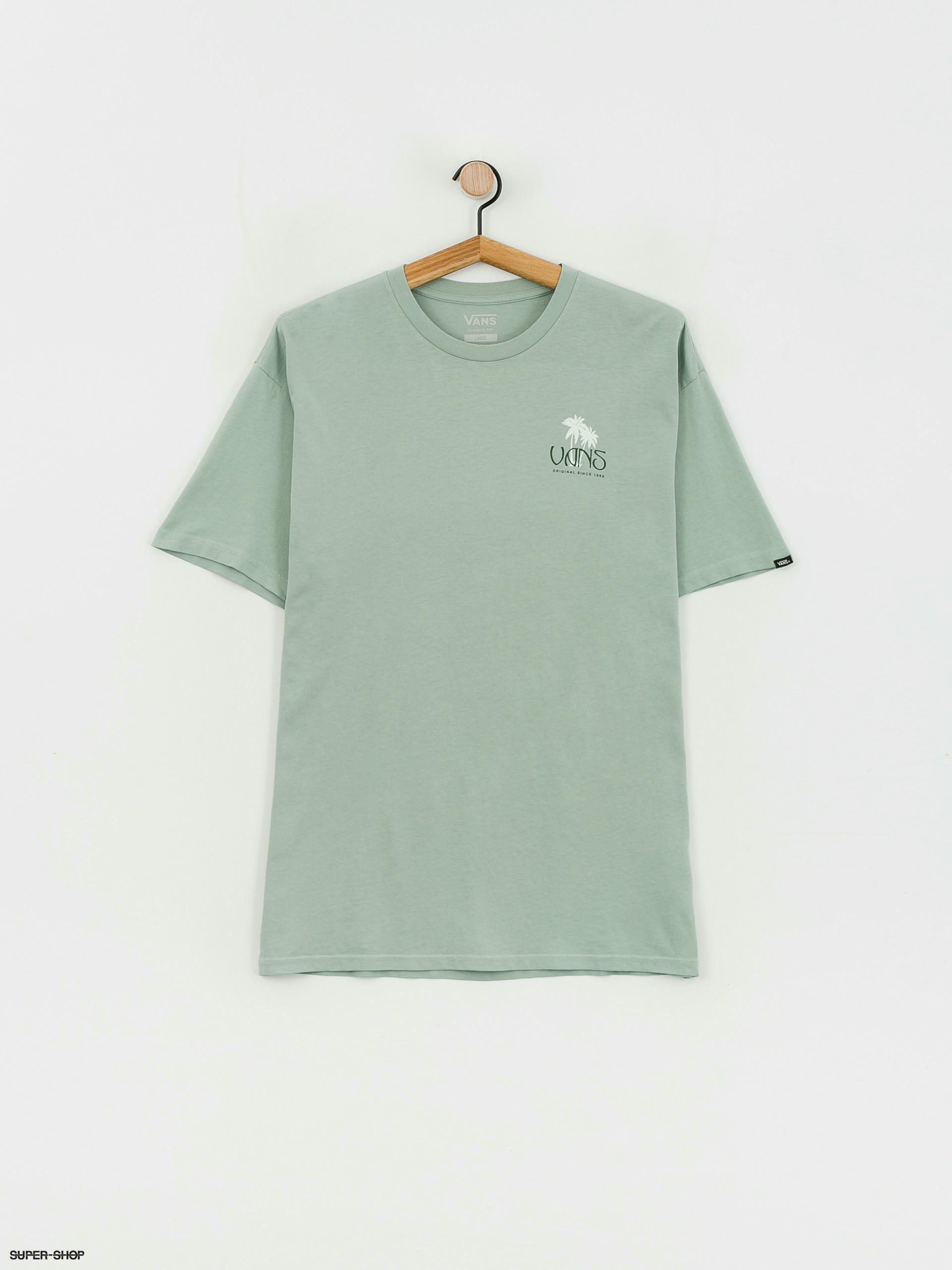 Vans Sunset Dual Palm Vintage T-shirt (chinois green)