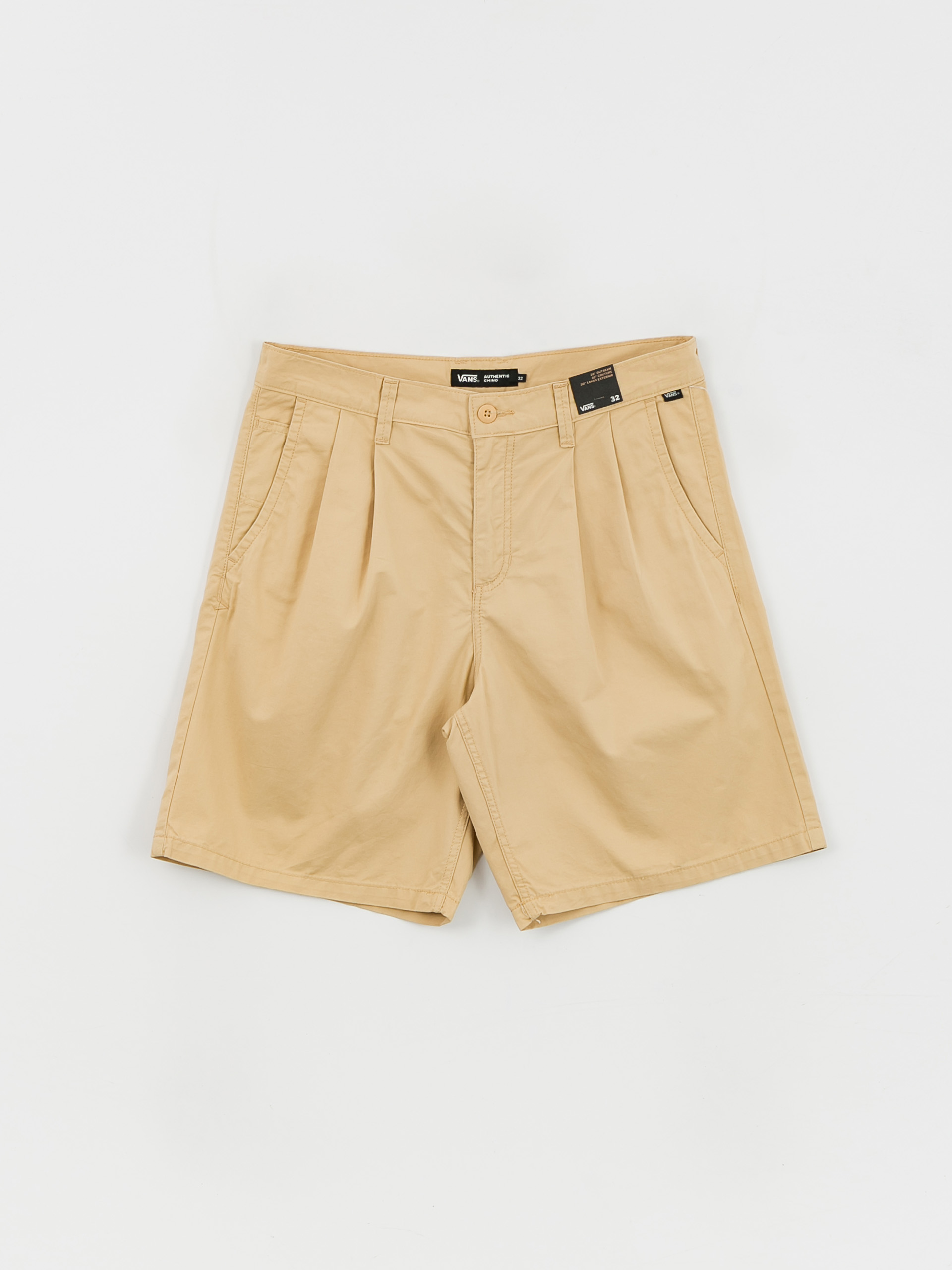 Vans Authentic Chino Pleated Louniwe Shorts (taos taupe)