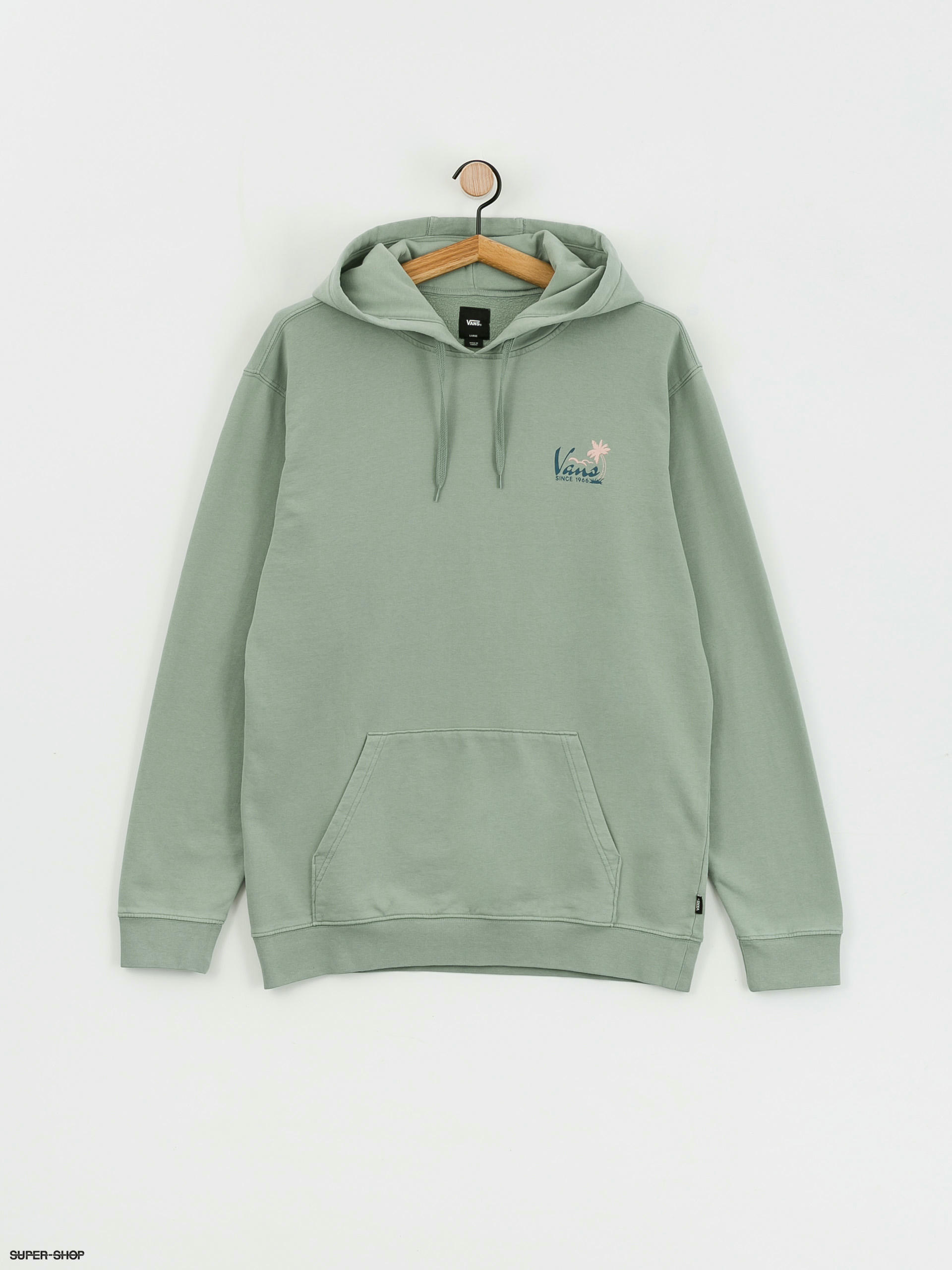 Vans triangle alpine green 2025 hoodie