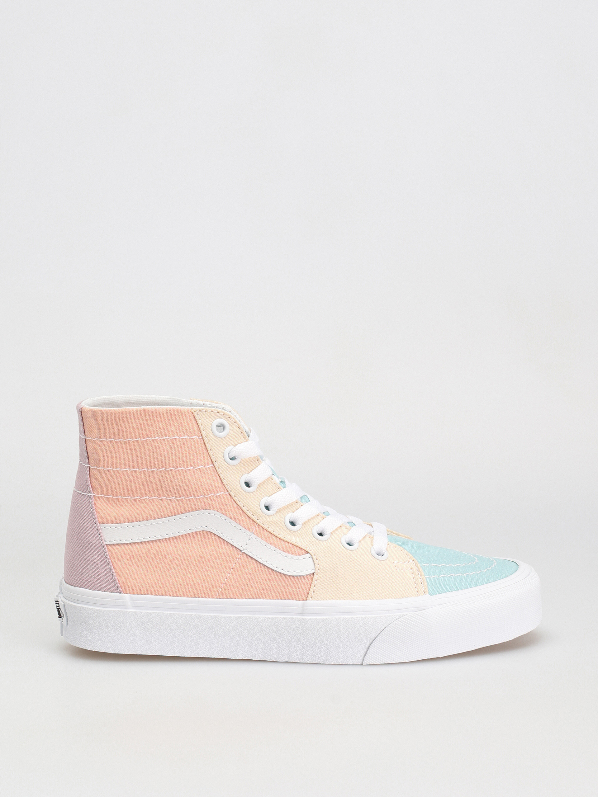 Vans Sk8 Hi Tapered Schuhe Wmn (pastel block multi/true white)