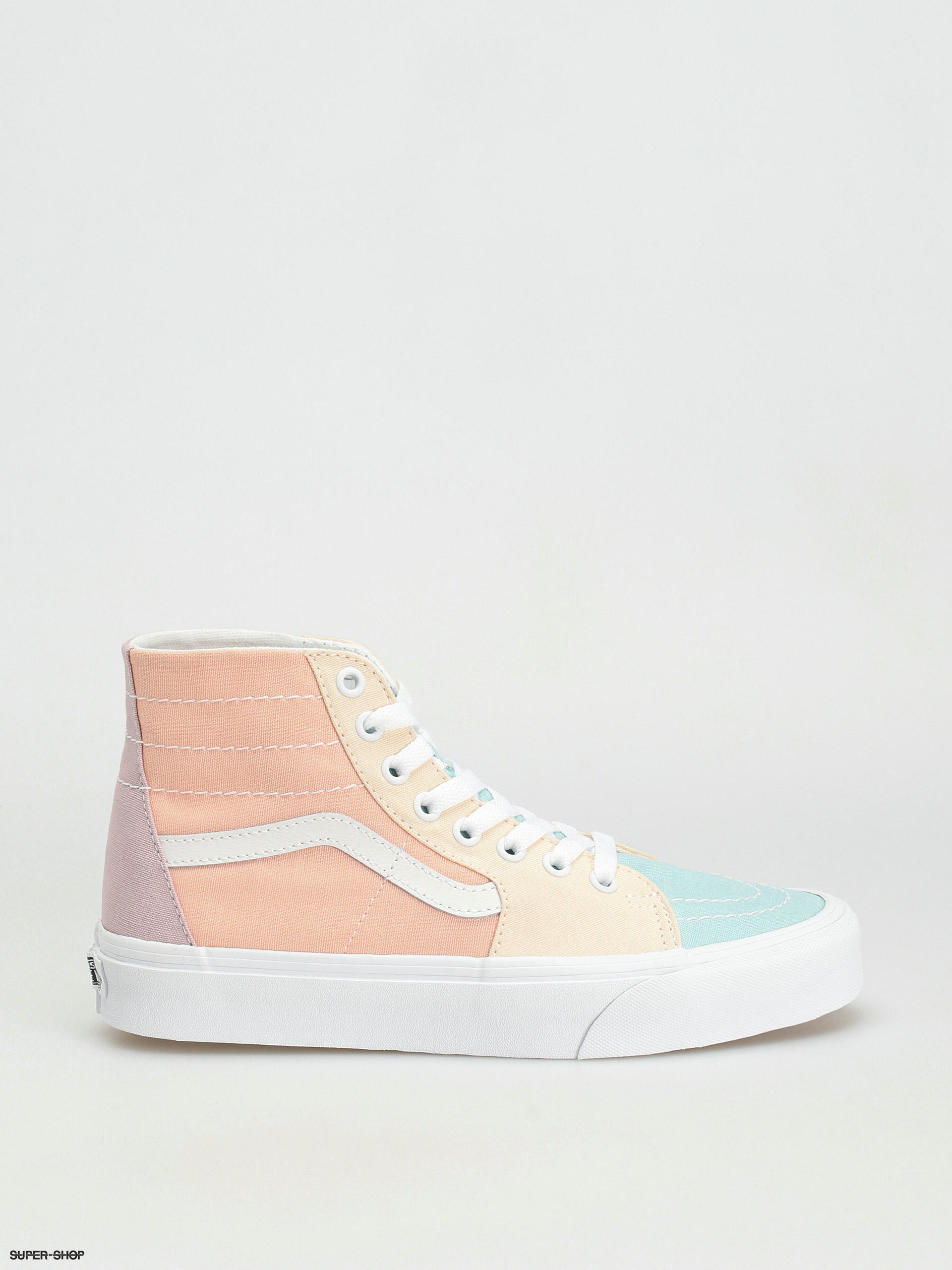 Vans sk8 hi 2025 slim white