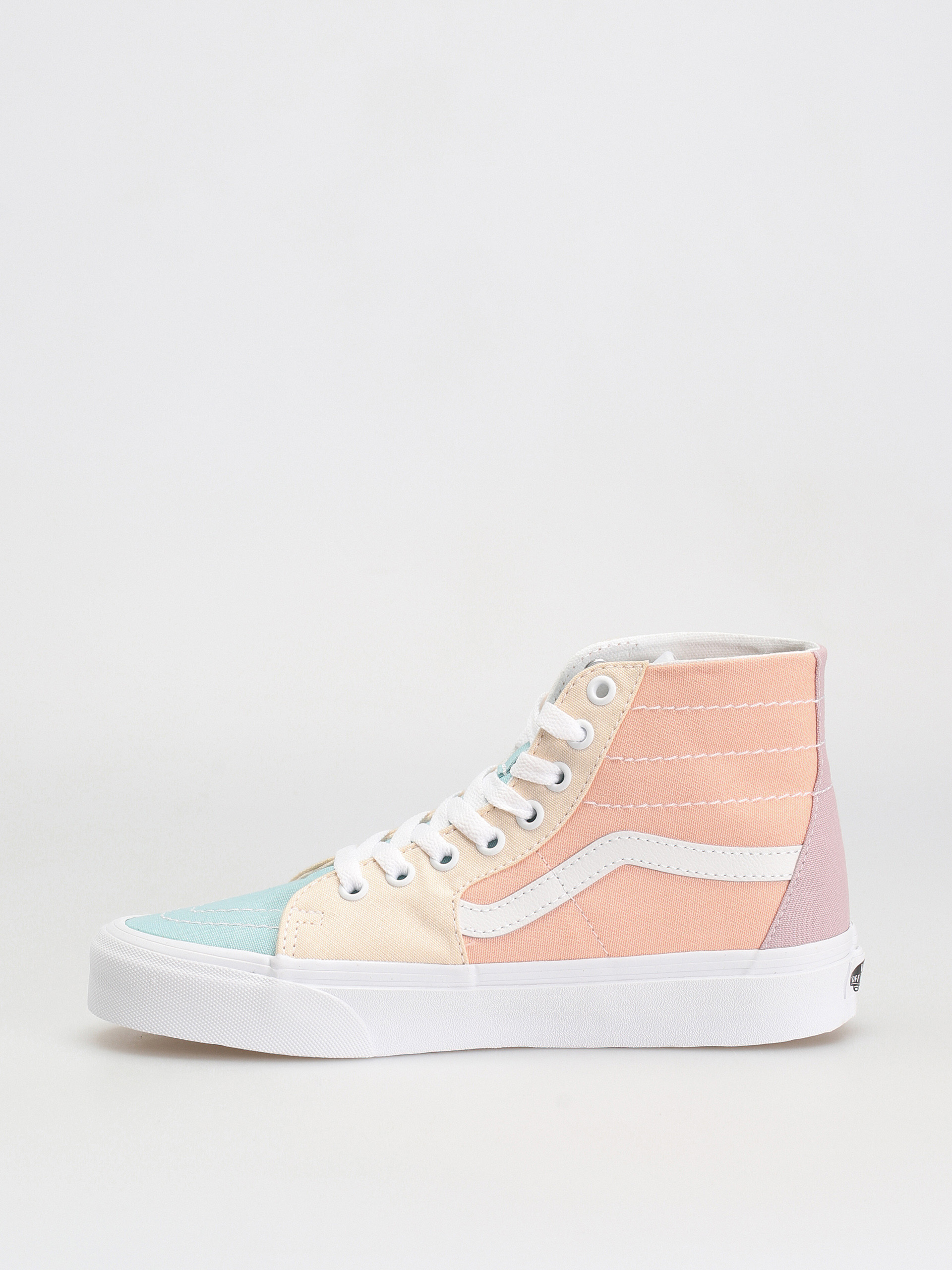 Vans Sk8 Hi Tapered Schuhe Wmn (pastel block multi/true white)