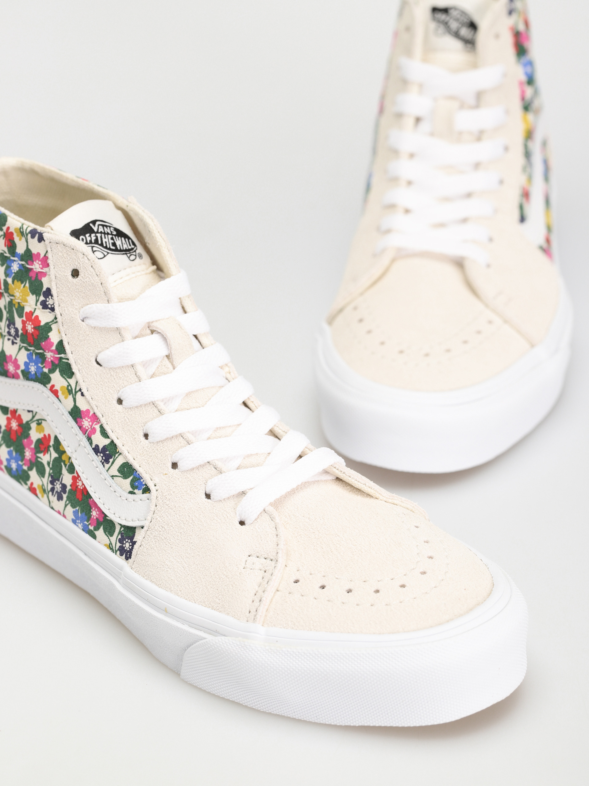 Vans Sk8 Hi Tapered Shoes Wmn (floral white)