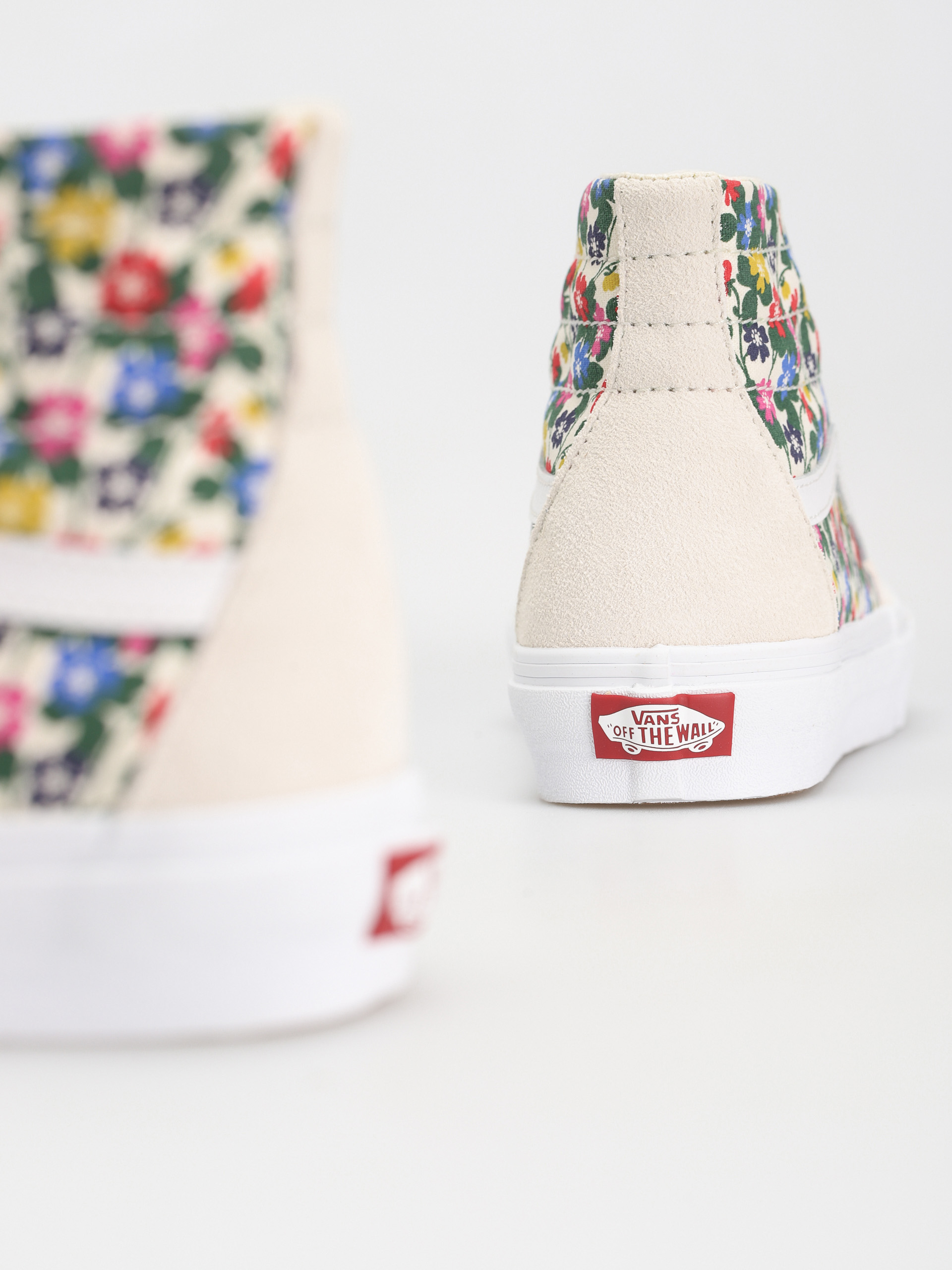 Vans Sk8 Hi Tapered Shoes Wmn (floral white)