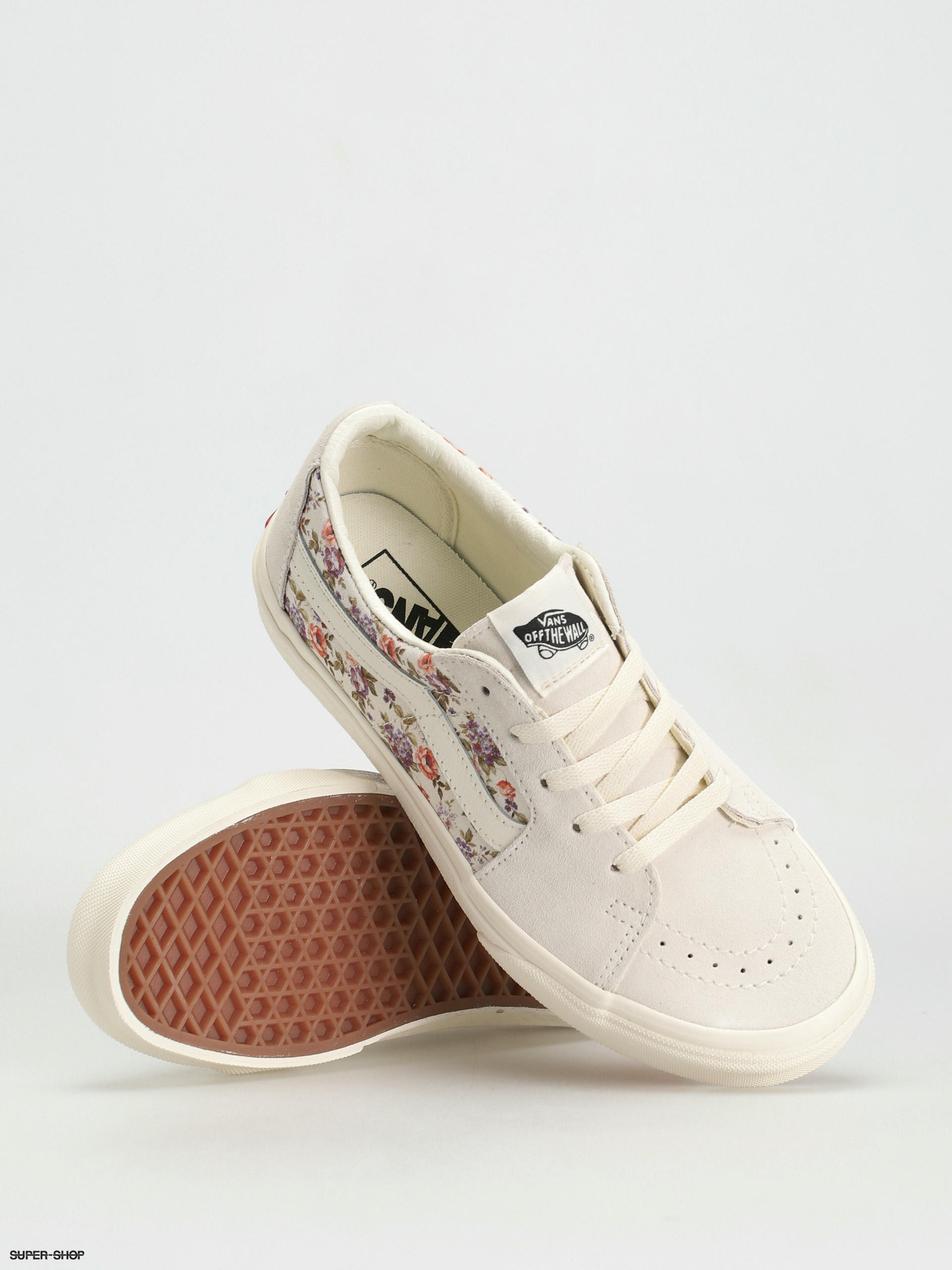 Vans old skool vintage hotsell floral marshmallow