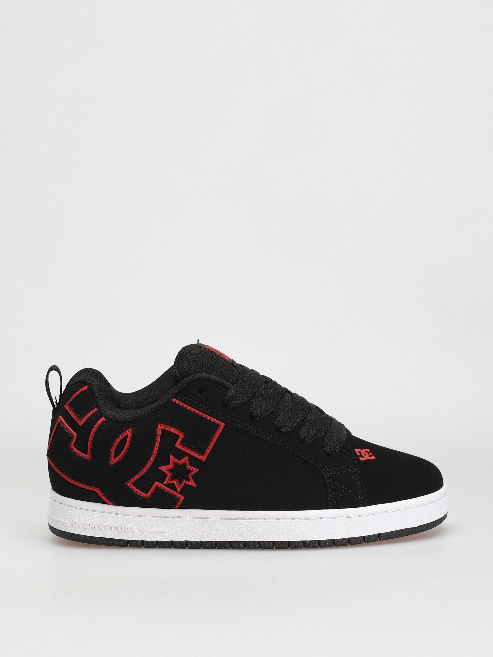 DC Court Graffik Shoes (black/red/white)