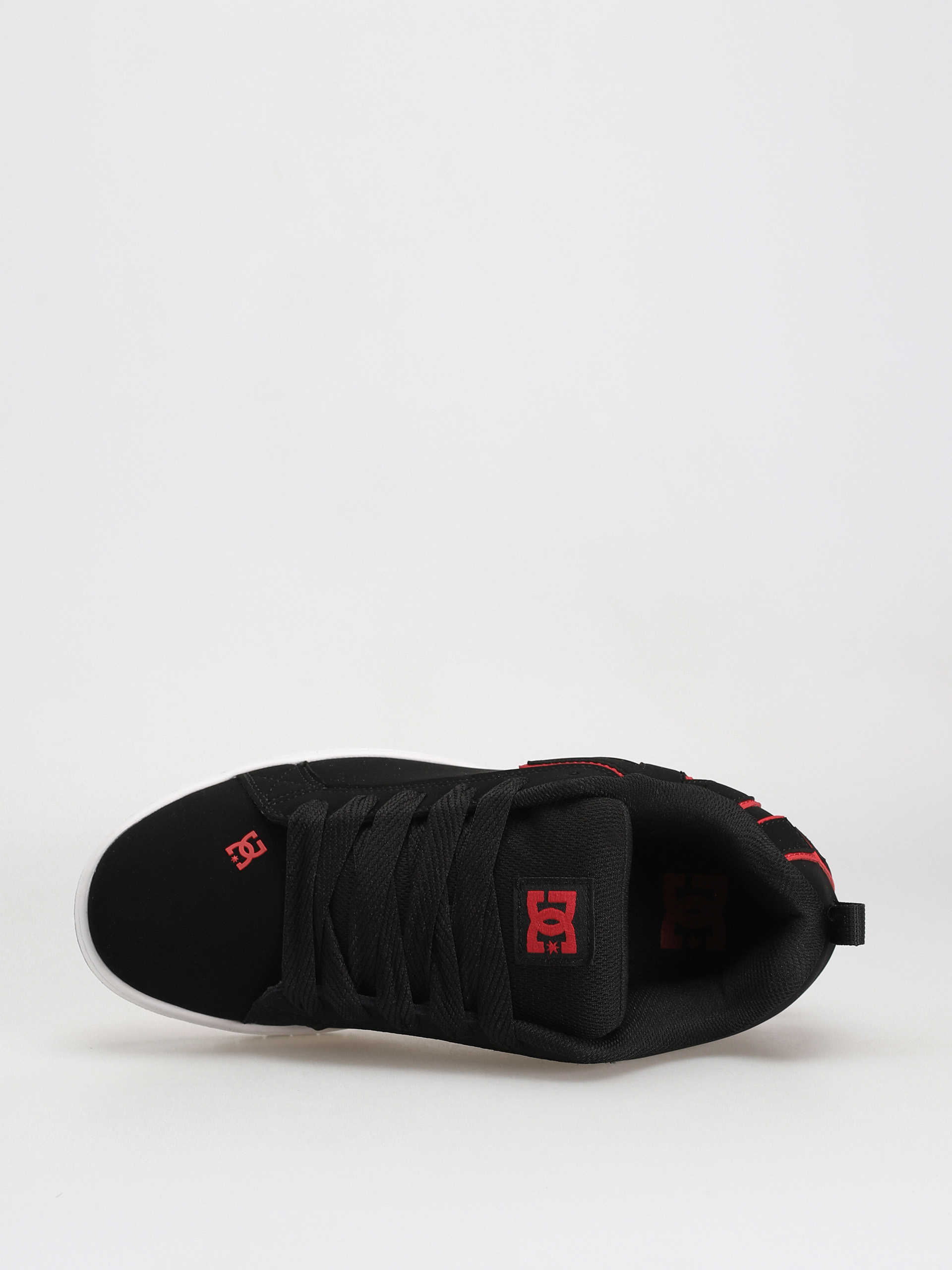 DC Court Graffik Shoes (black/red/white)