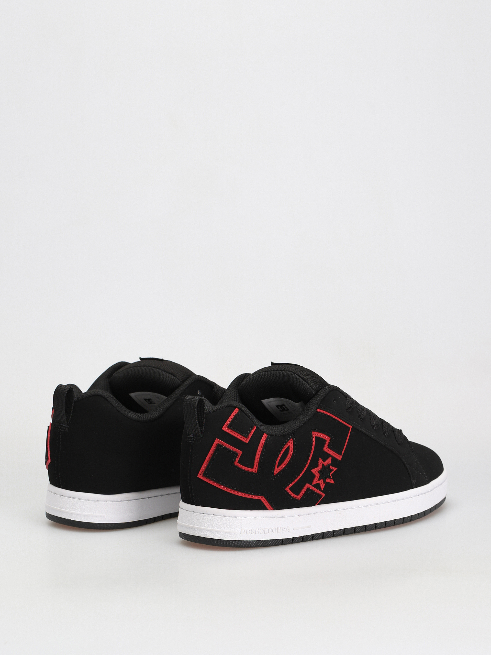 DC Court Graffik Shoes (black/red/white)