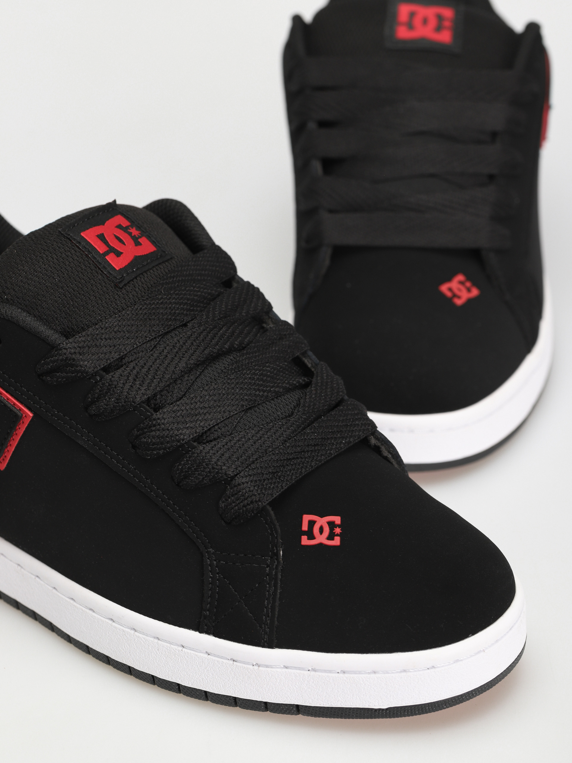 DC Court Graffik Shoes (black/red/white)