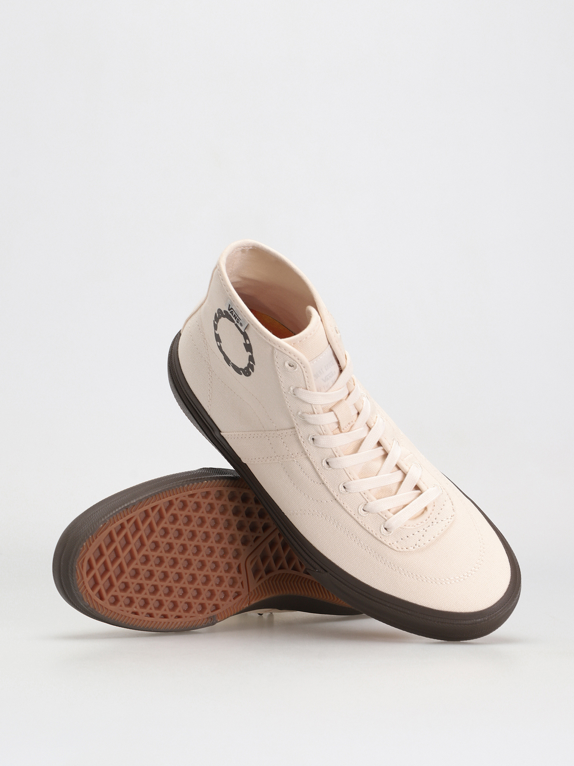 Vans X Quasi Crockett High Decon Shoes (quasi white)