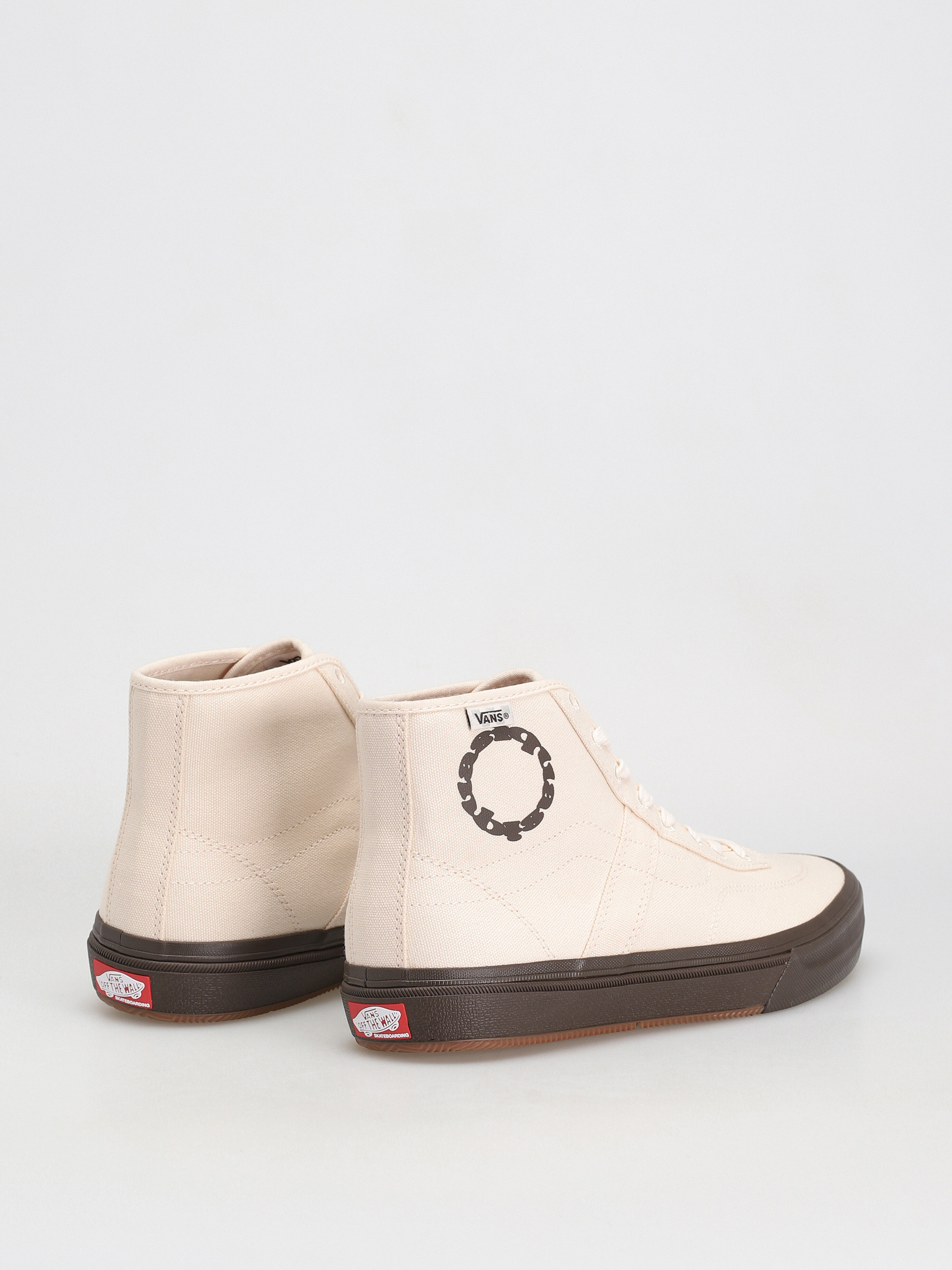Vans X Quasi Crockett High Decon Shoes - beige (quasi white)