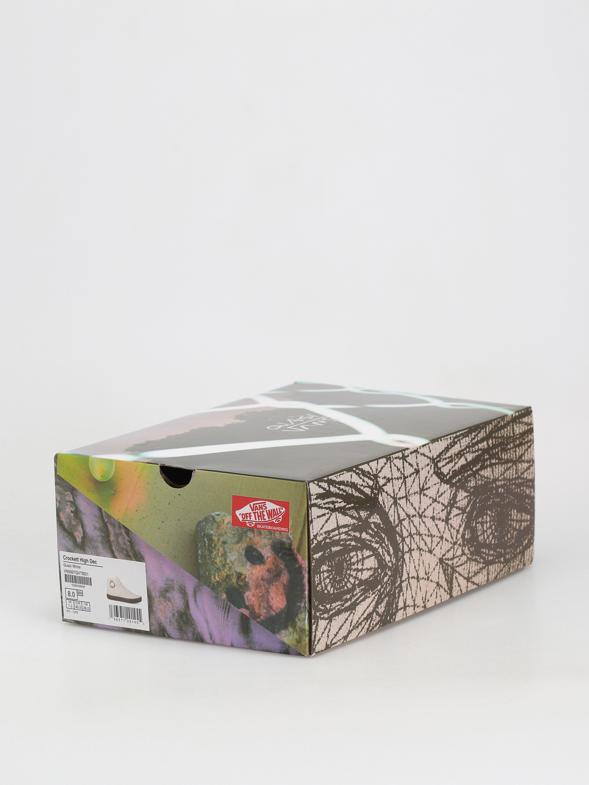 Vans X Quasi Crockett High Decon Shoes (quasi white)