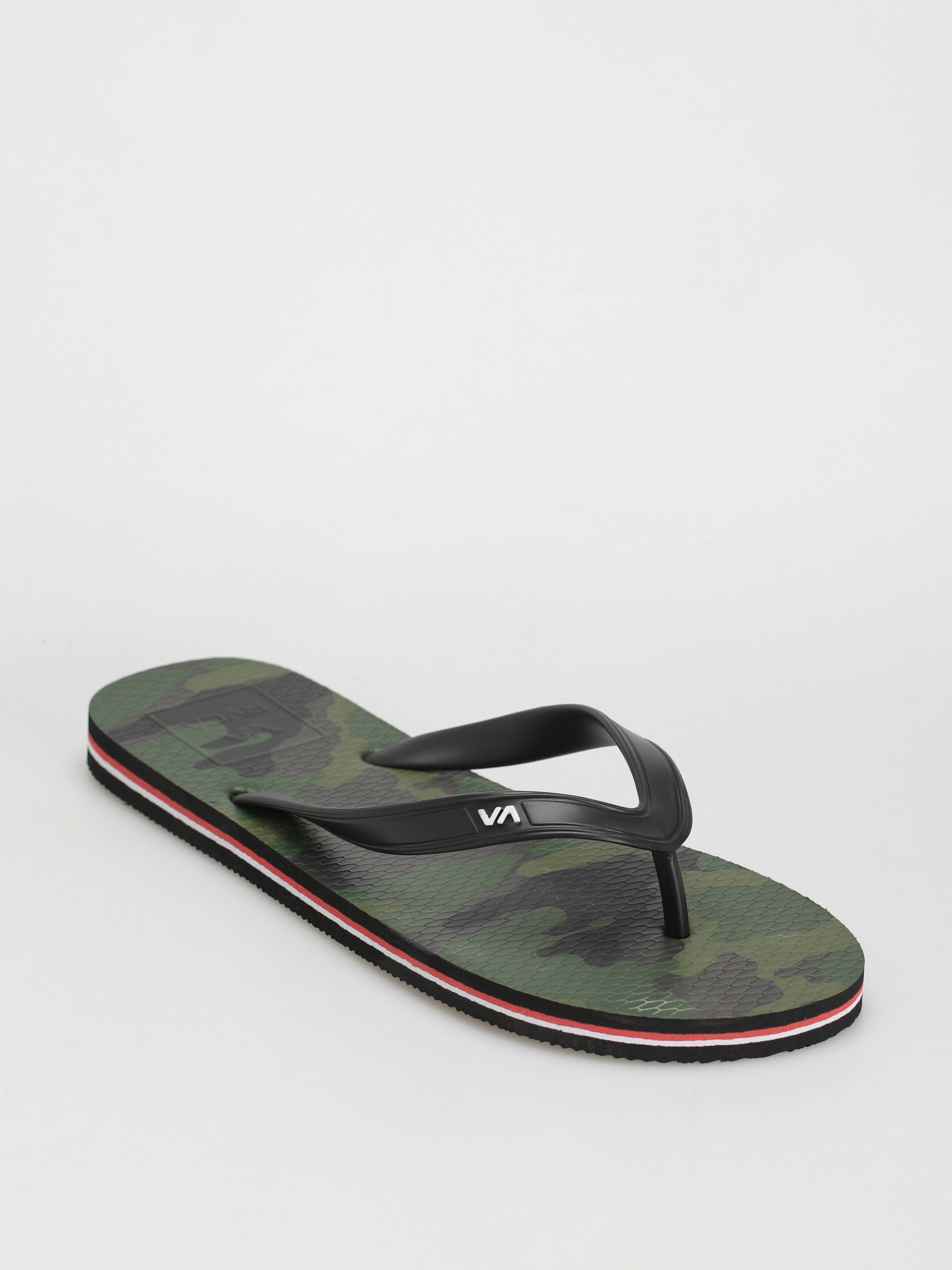 RVCA Japonki All The Way Flip Flops (camo)