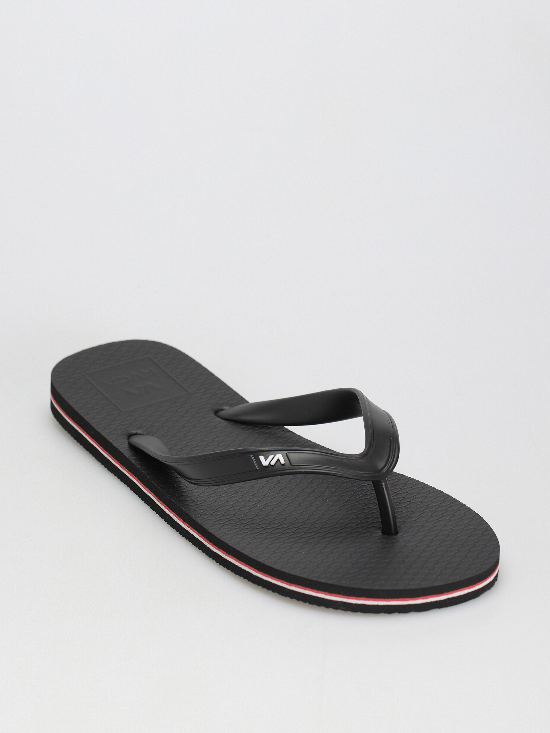 All black flip flops on sale