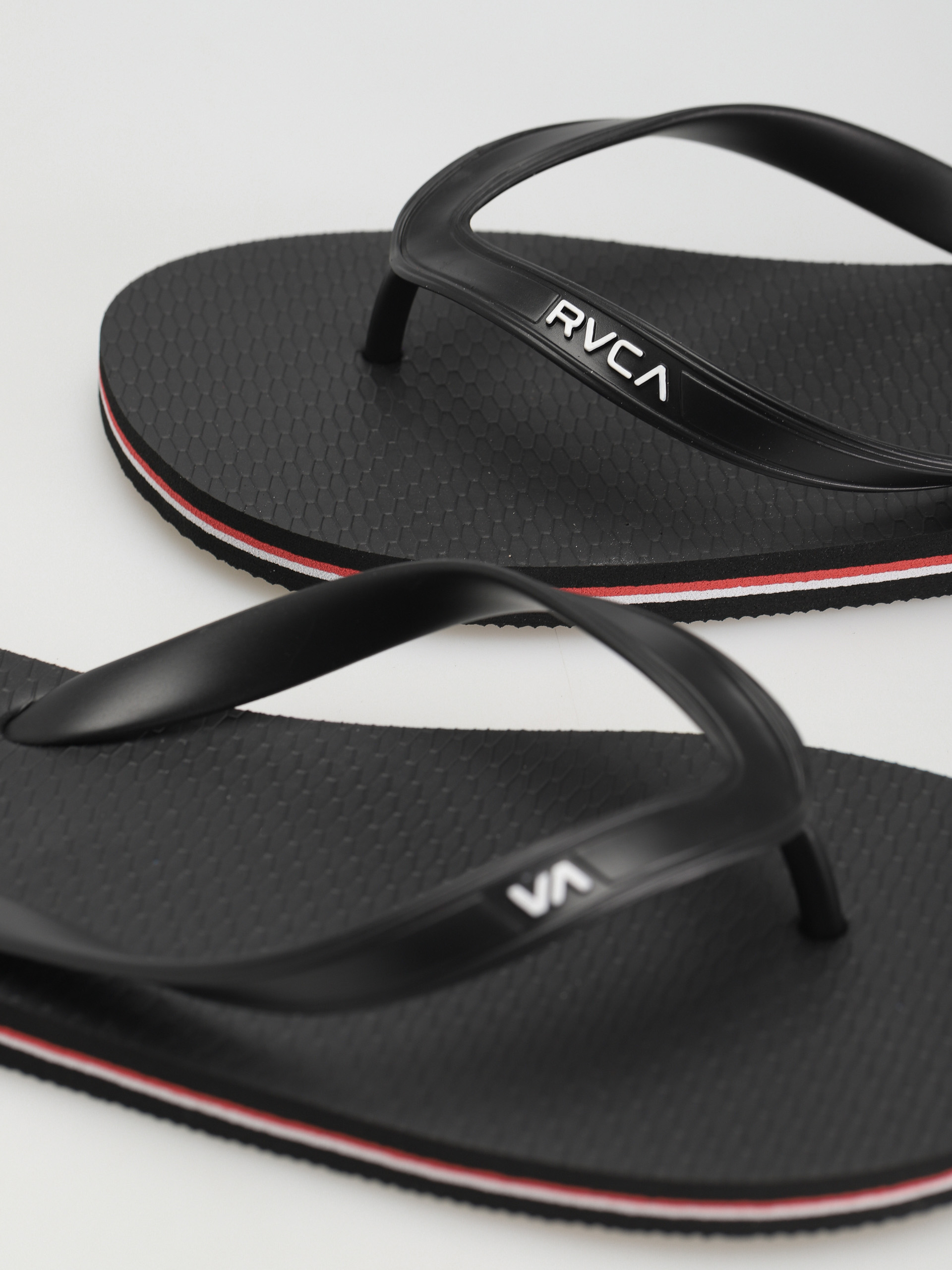 RVCA Japonki All The Way Flip Flops (black)