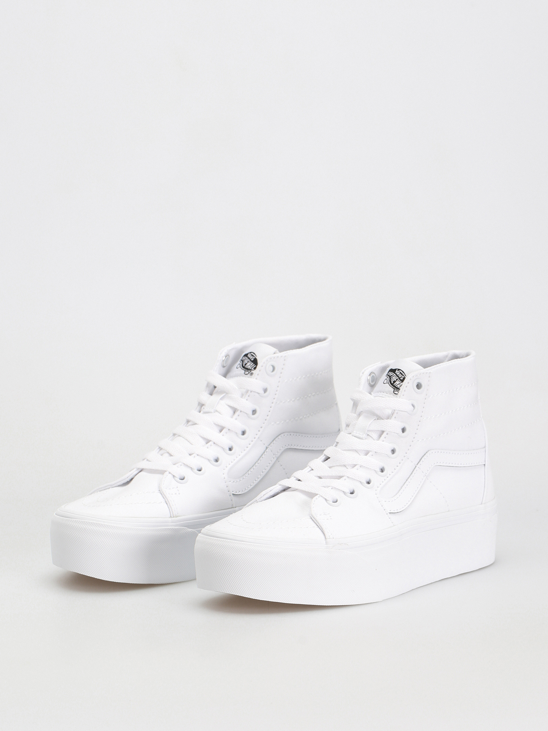 Vans Sk8 Hi Tapered Stackform Schuhe Wmn (canvas true white)