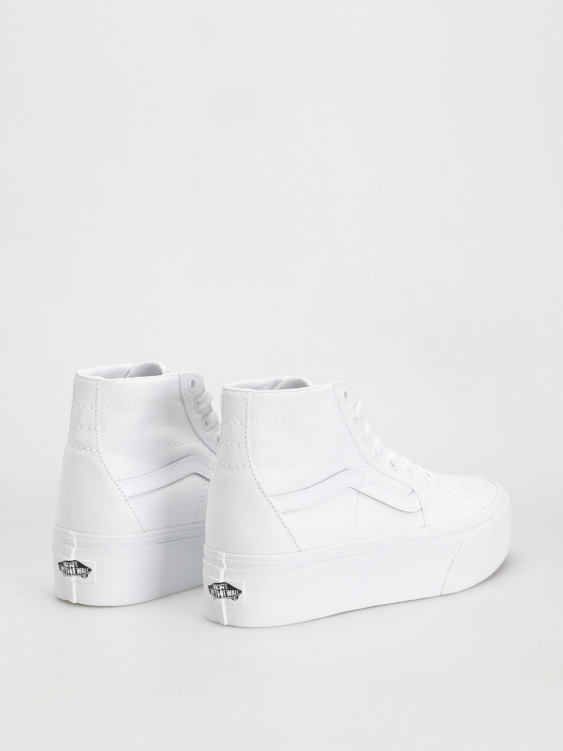Vans Sk8 Hi Tapered Stackform Schuhe Wmn (canvas true white)