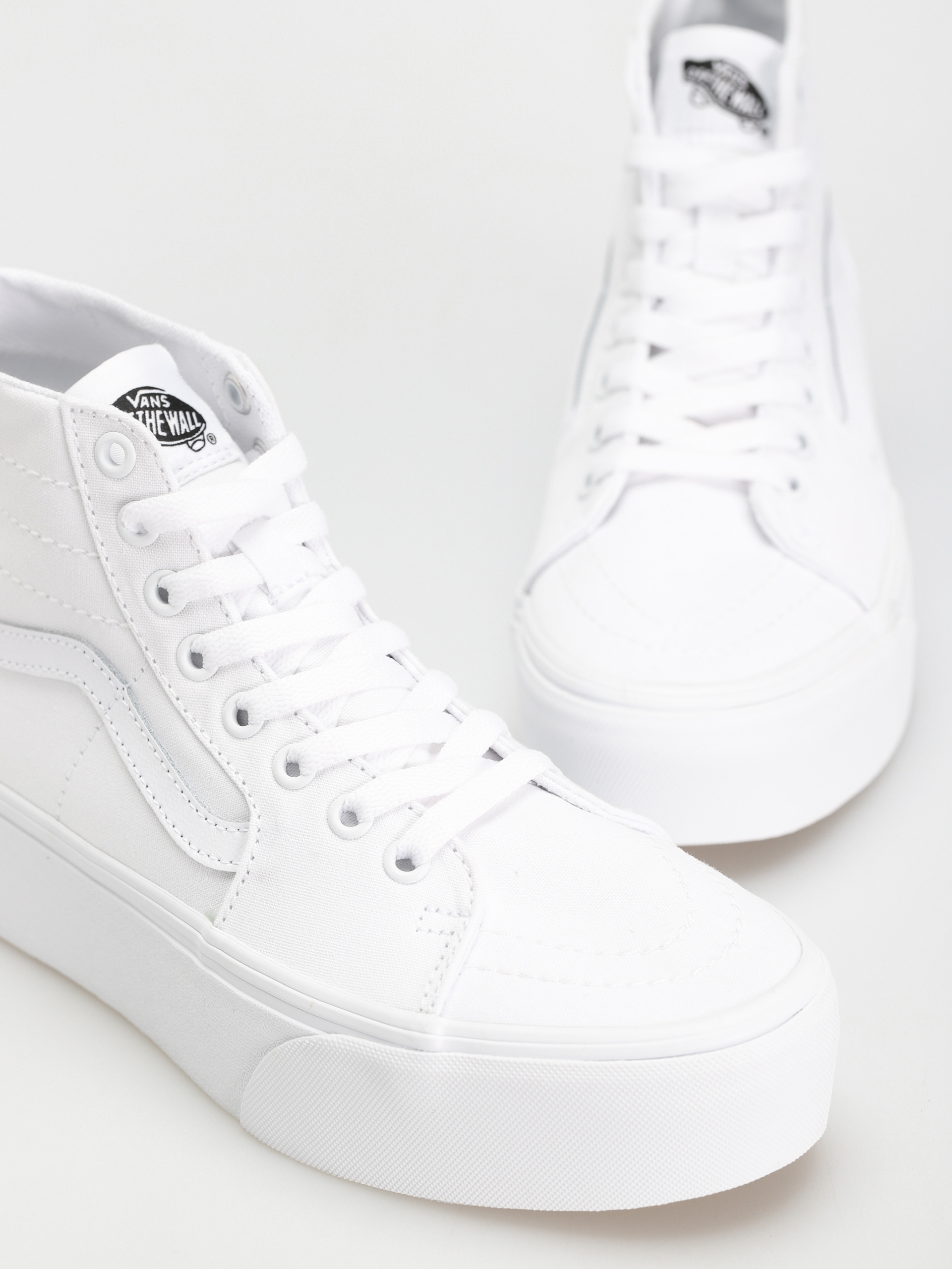 Vans Sk8 Hi Tapered Stackform Shoes Wmn (canvas true white)