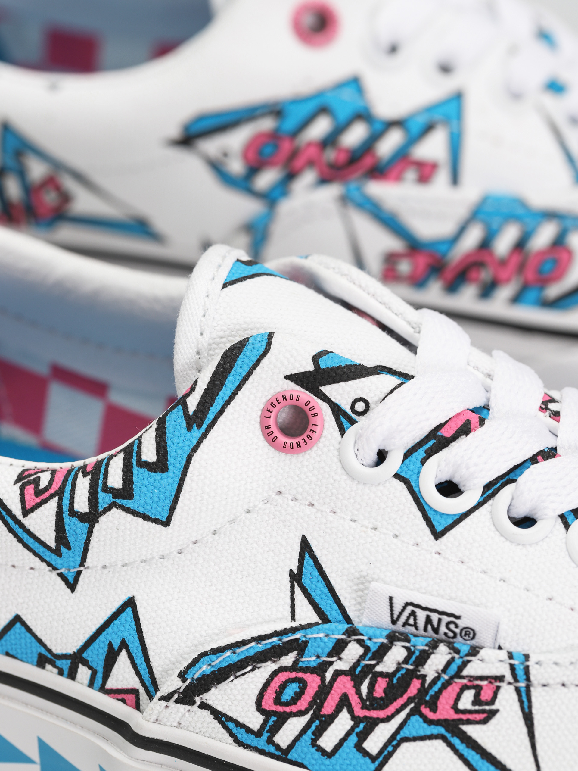 Vans Era Shoes (our legends gt/dyno white/blue)