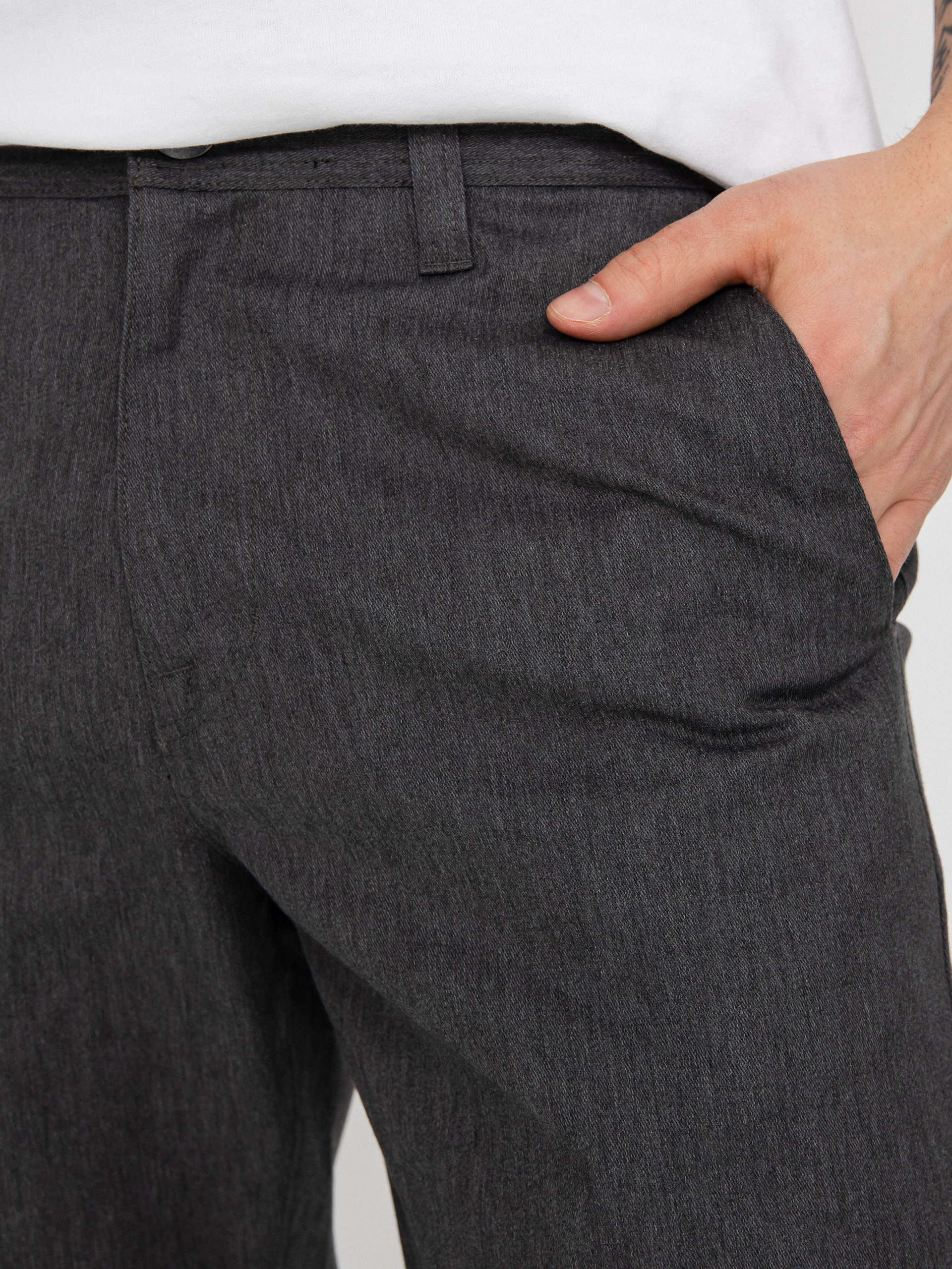 Volcom Frckn Mdn Strch 21 Shorts (charcoal heather)