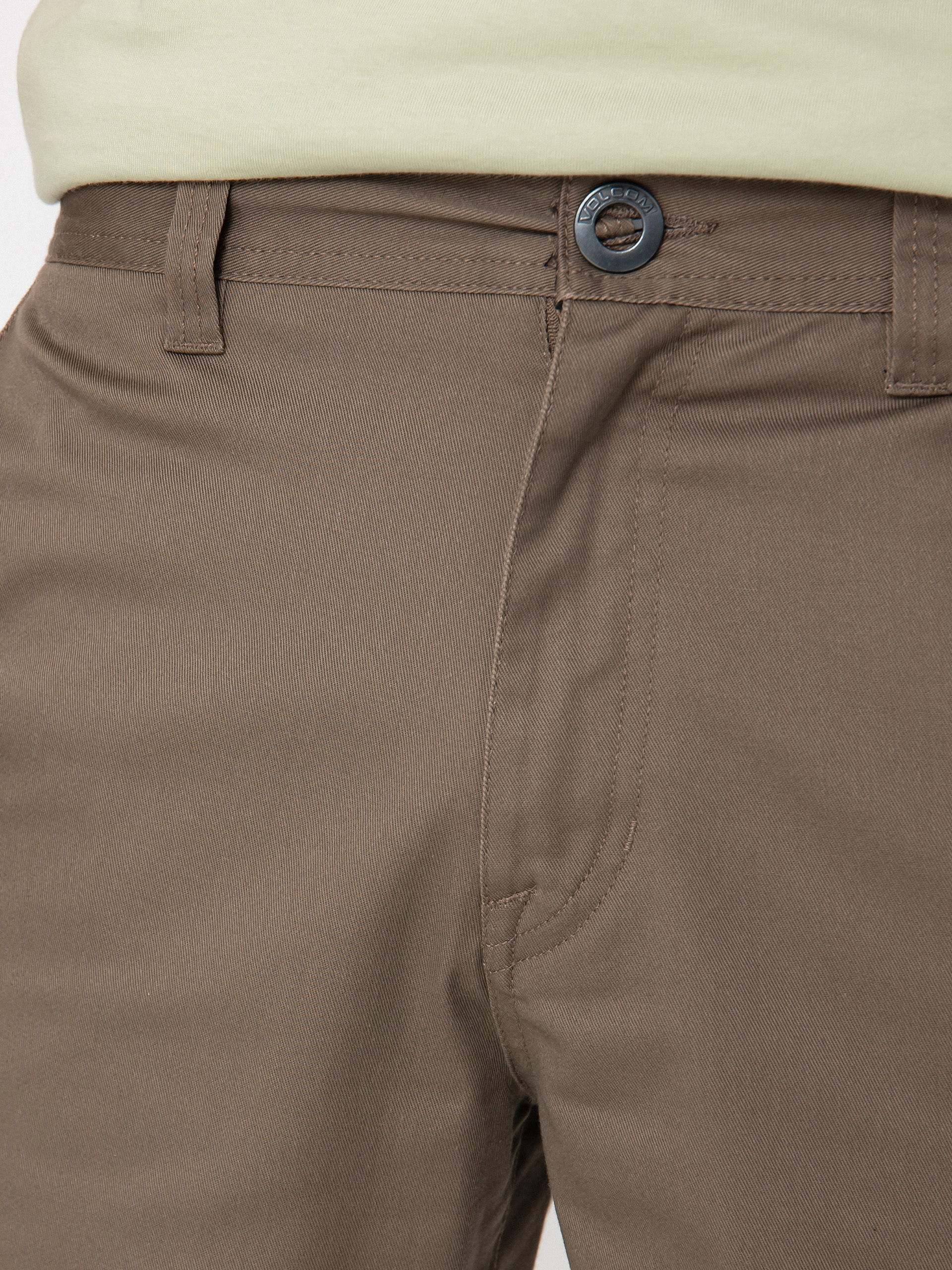 Volcom Frckn Mdn Strch 21 Shorts (mushroom)