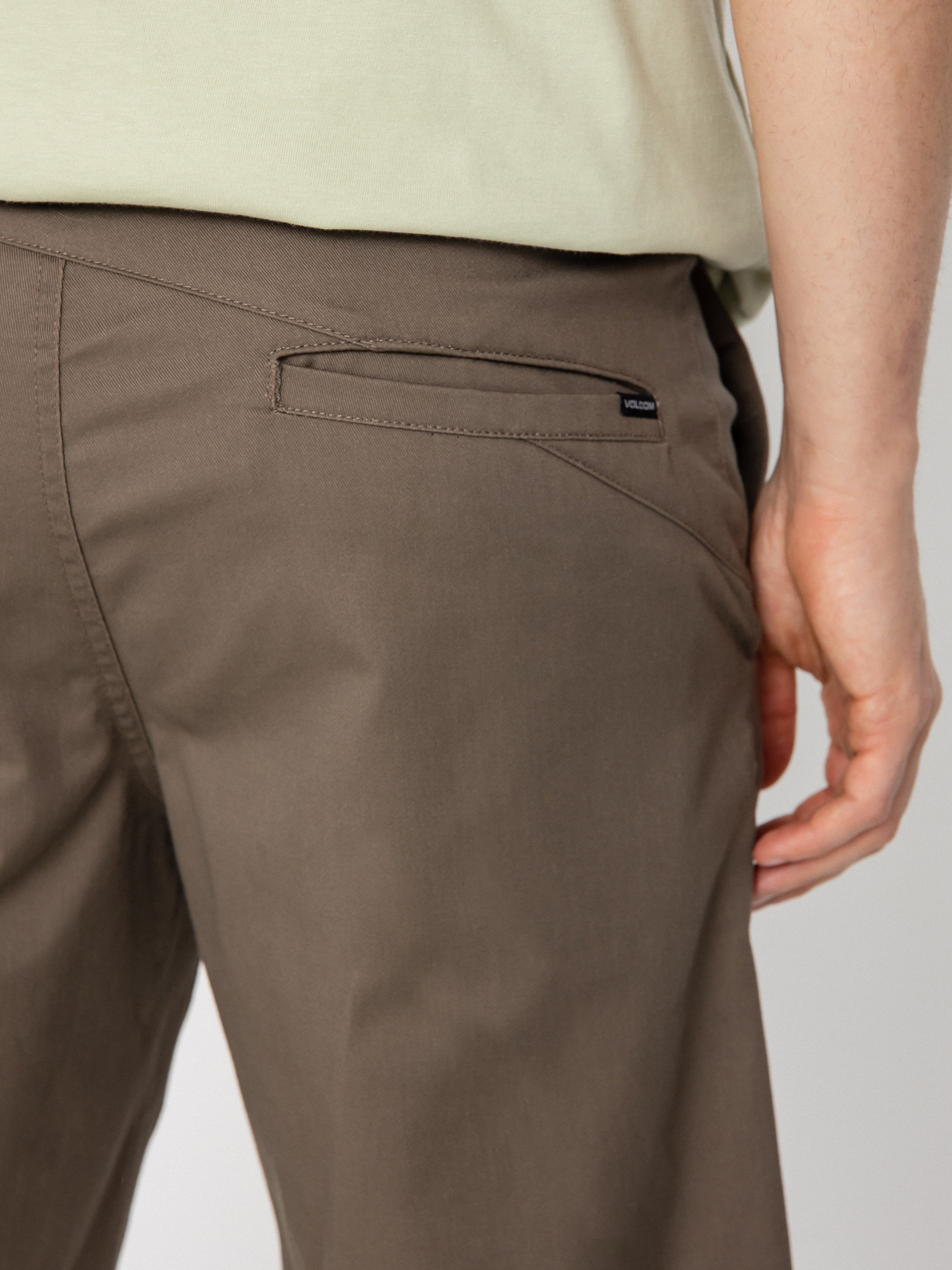 Volcom Frckn Mdn Strch 21 Shorts (mushroom)