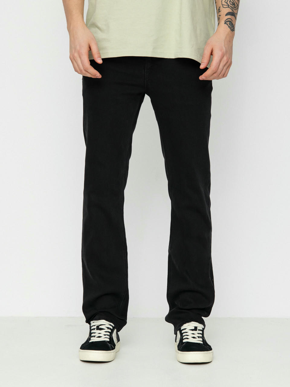 Volcom Solver Denim Pants (black out)